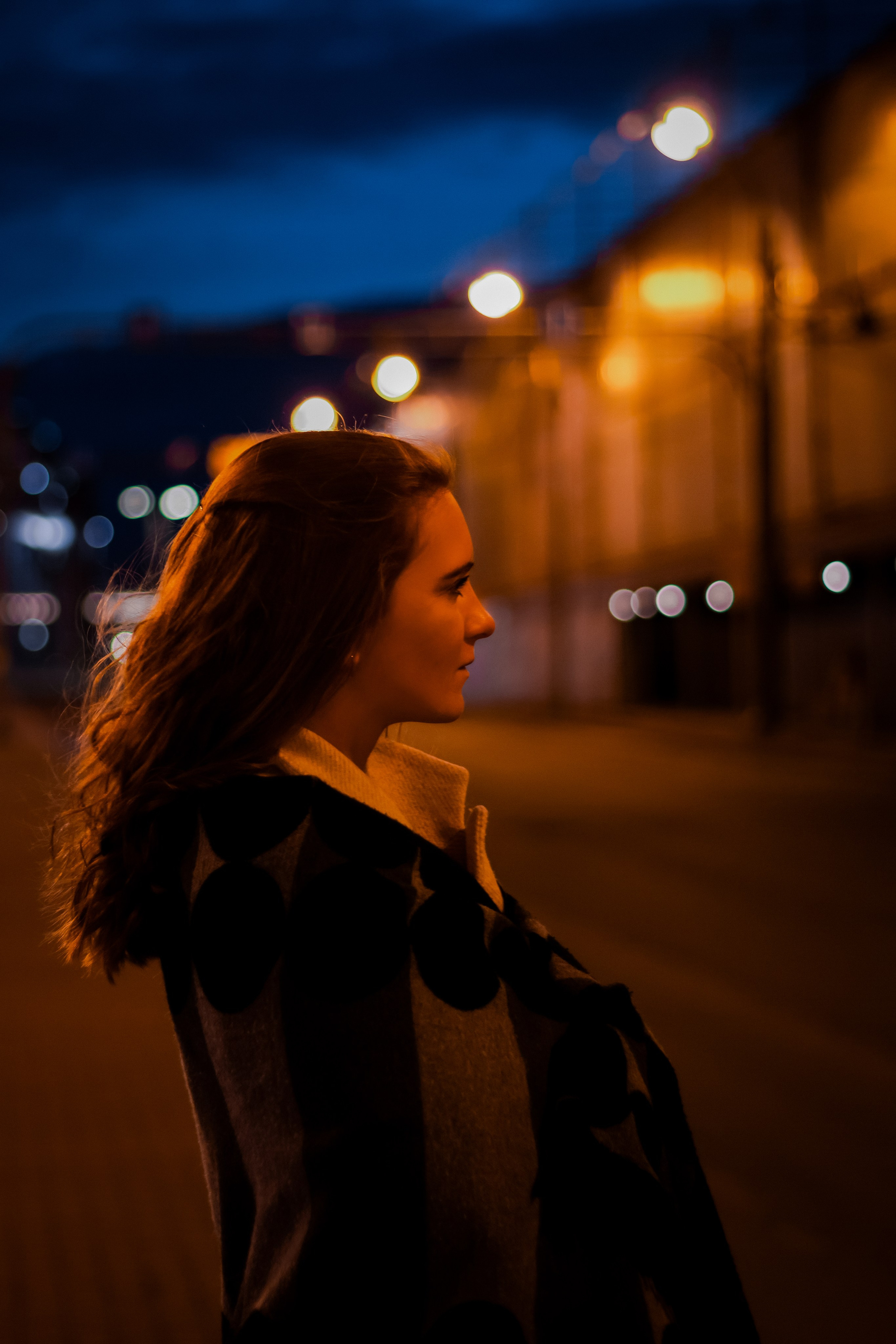 Вечерняя прогулка с Натальей. Портретный фотограф в Санкт-Петербурге Анастасия Епифанова