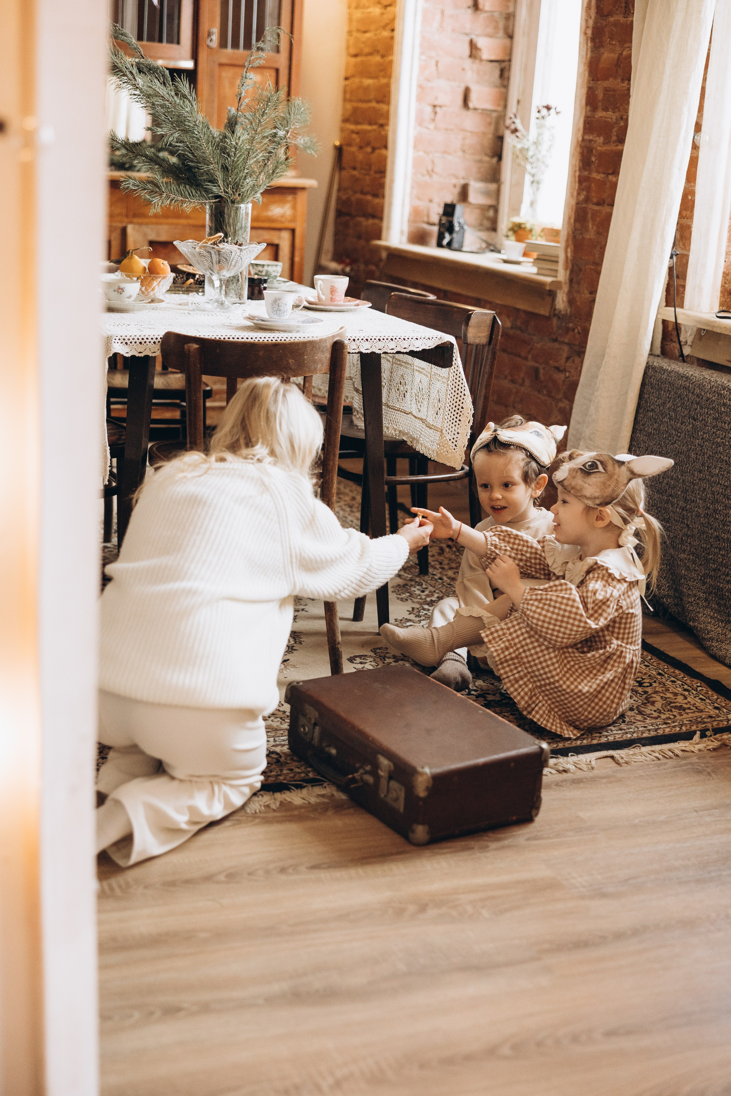 Анна, Саша и Маркус. Семейный фотограф в Москве Виктория Ястребинская