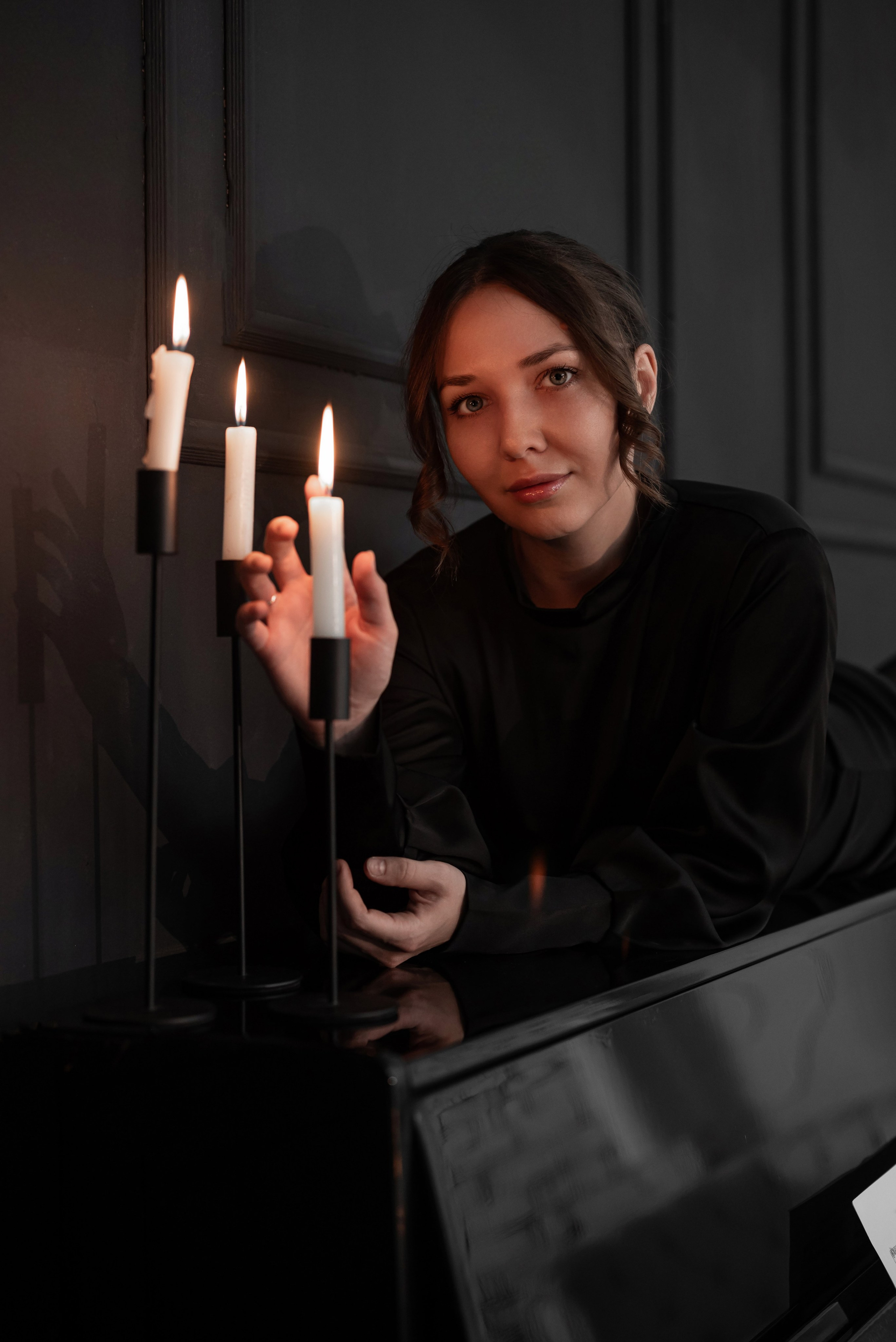 Фотопроект *Свечи и пианино*. Фотограф в городе Салават