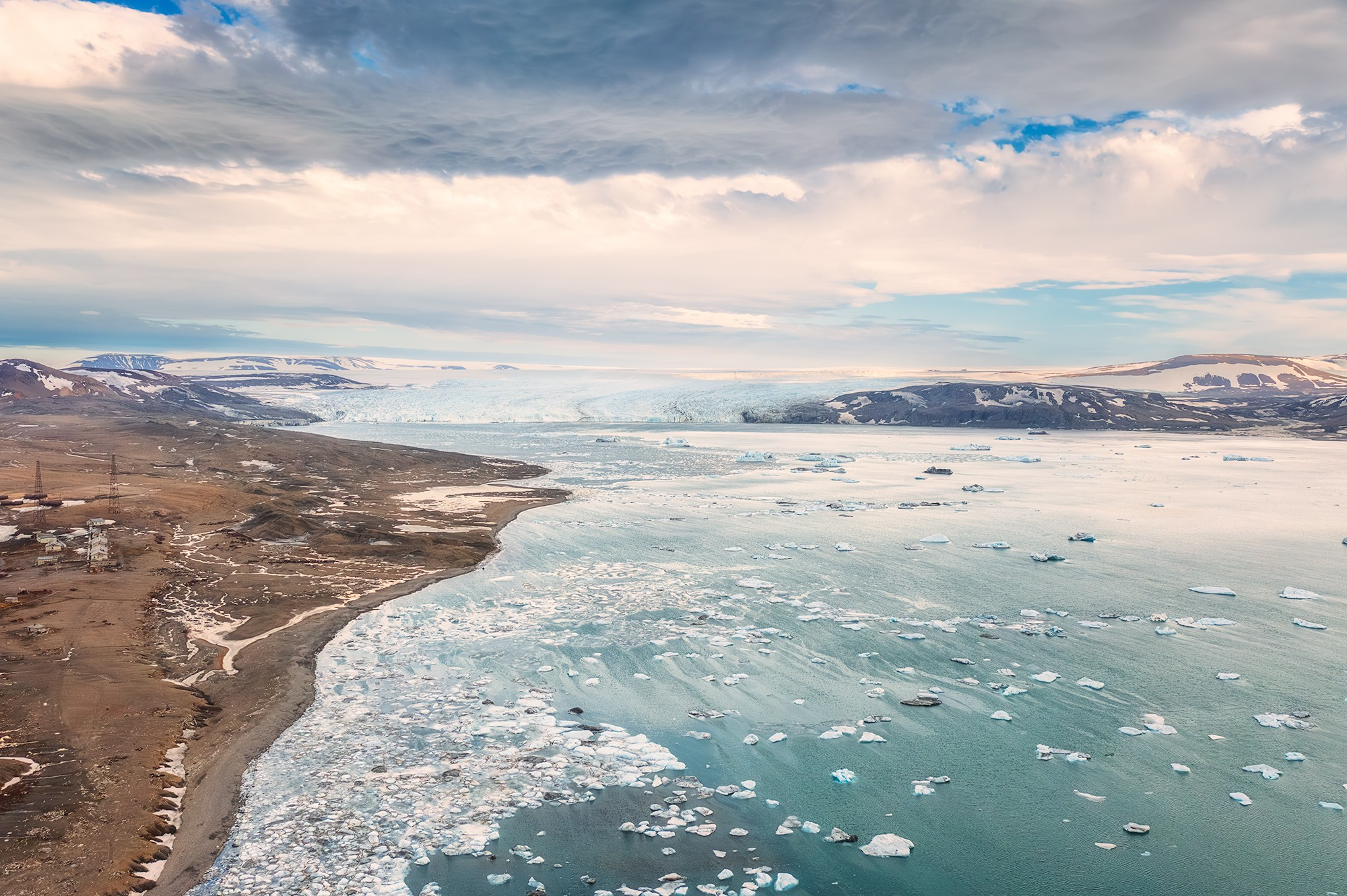 Арктика. Аэросъемка в Архангельске, Александр Ермолин