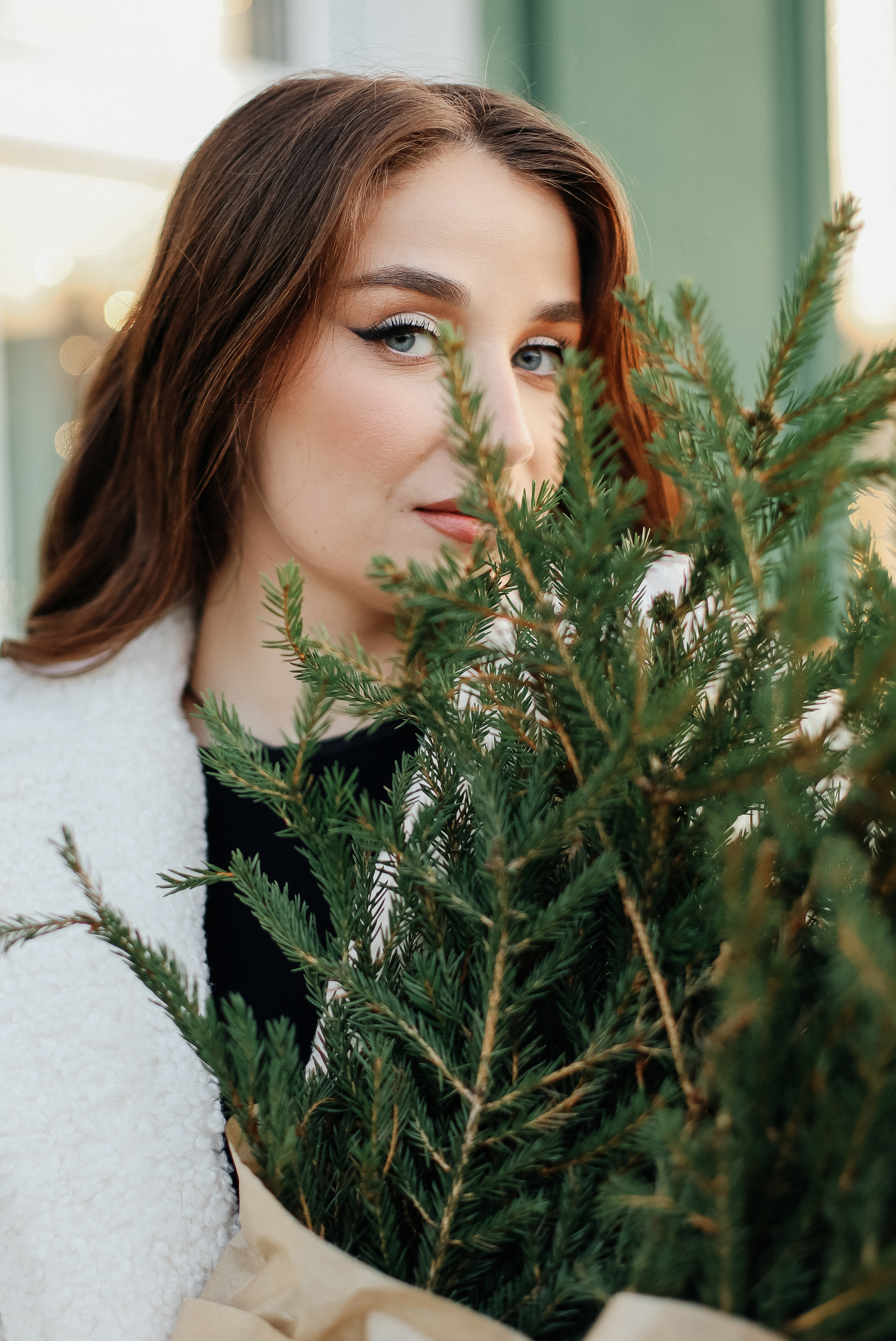 Аромат мандарин и хвои. Зимняя история Оли. Свадебный фотограф Ольга Гречко