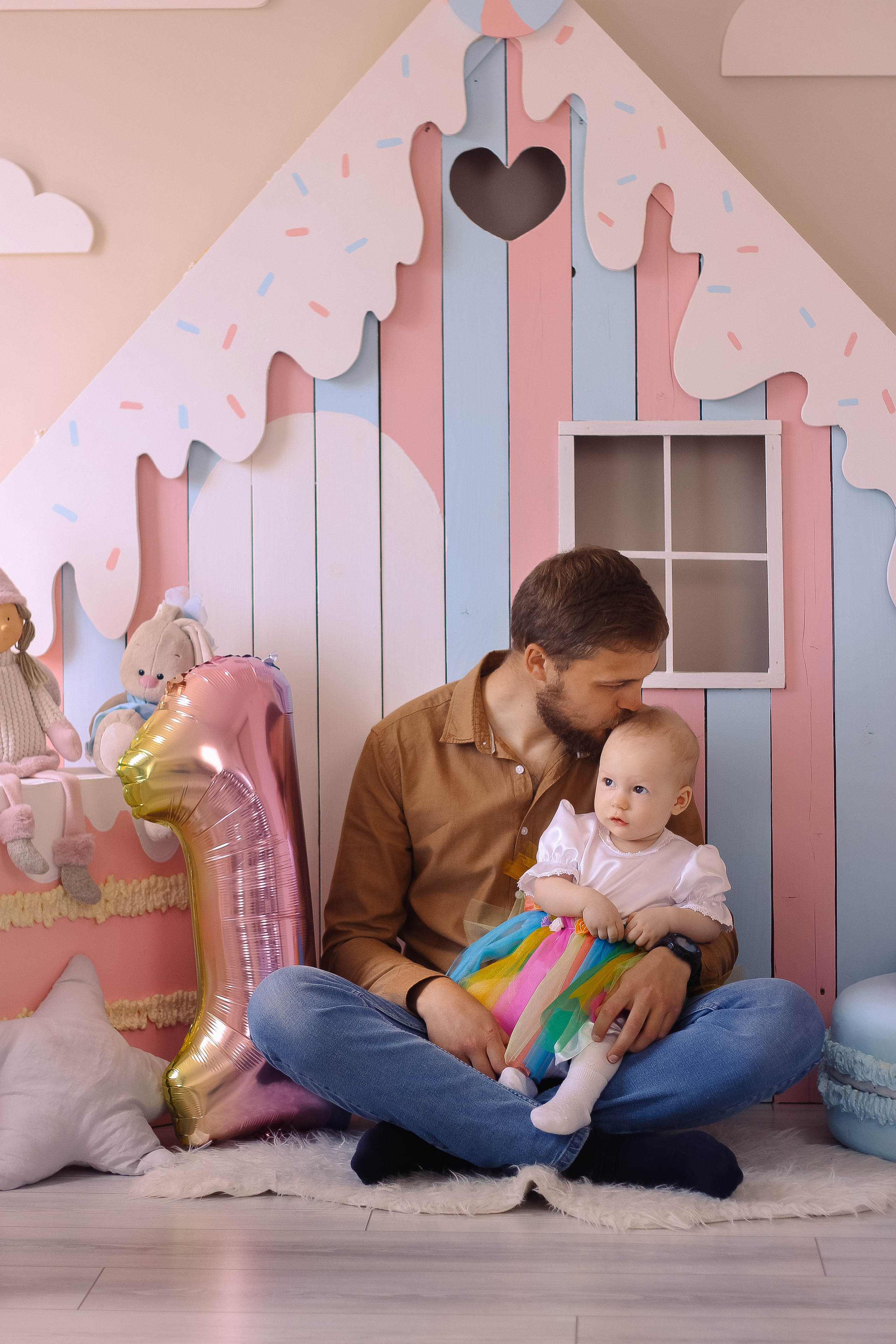 Первый день рождения Анюты. Свадебный фотограф Ольга Гречко