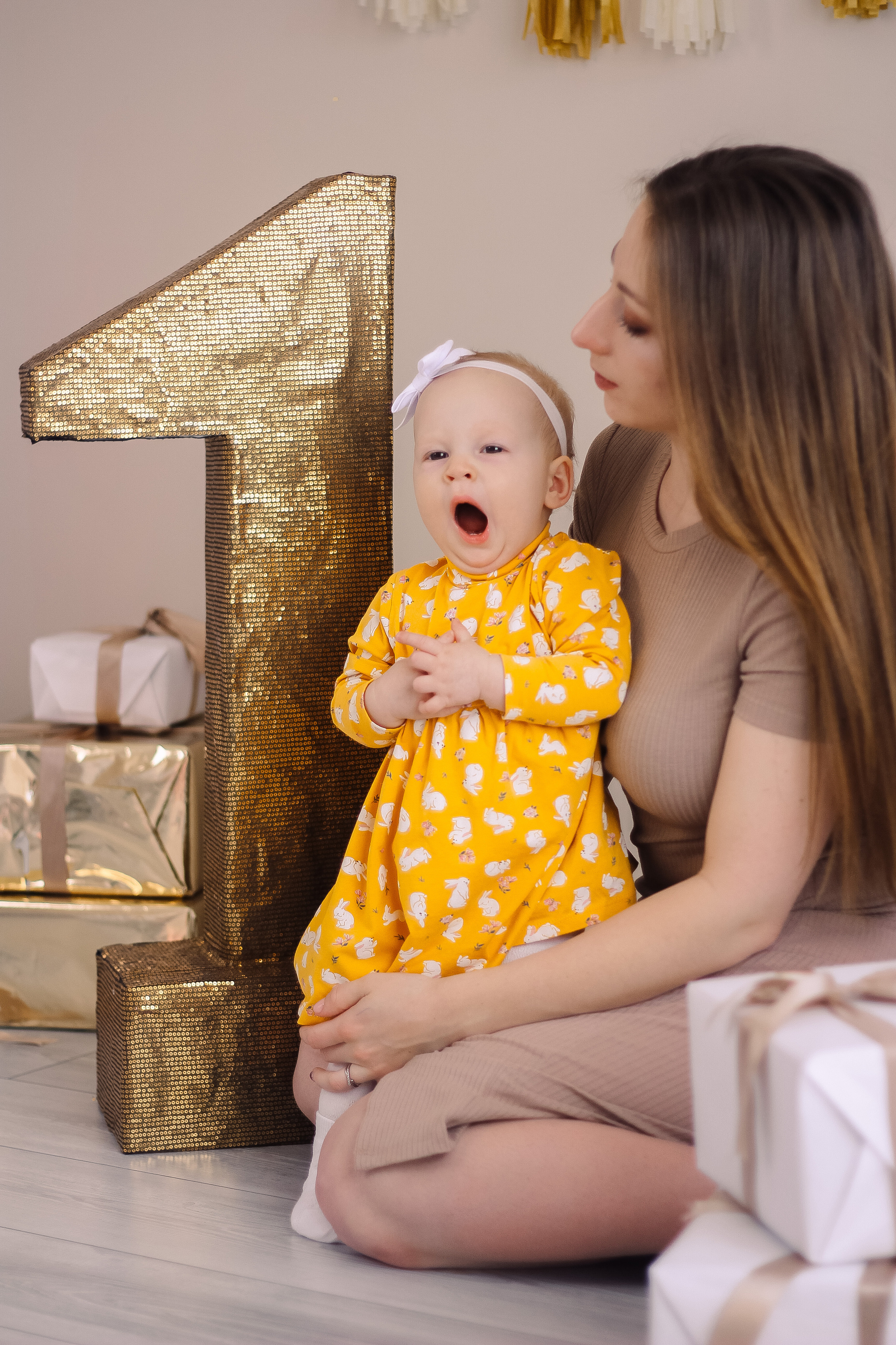 Первый день рождения Анюты. Свадебный фотограф Ольга Гречко