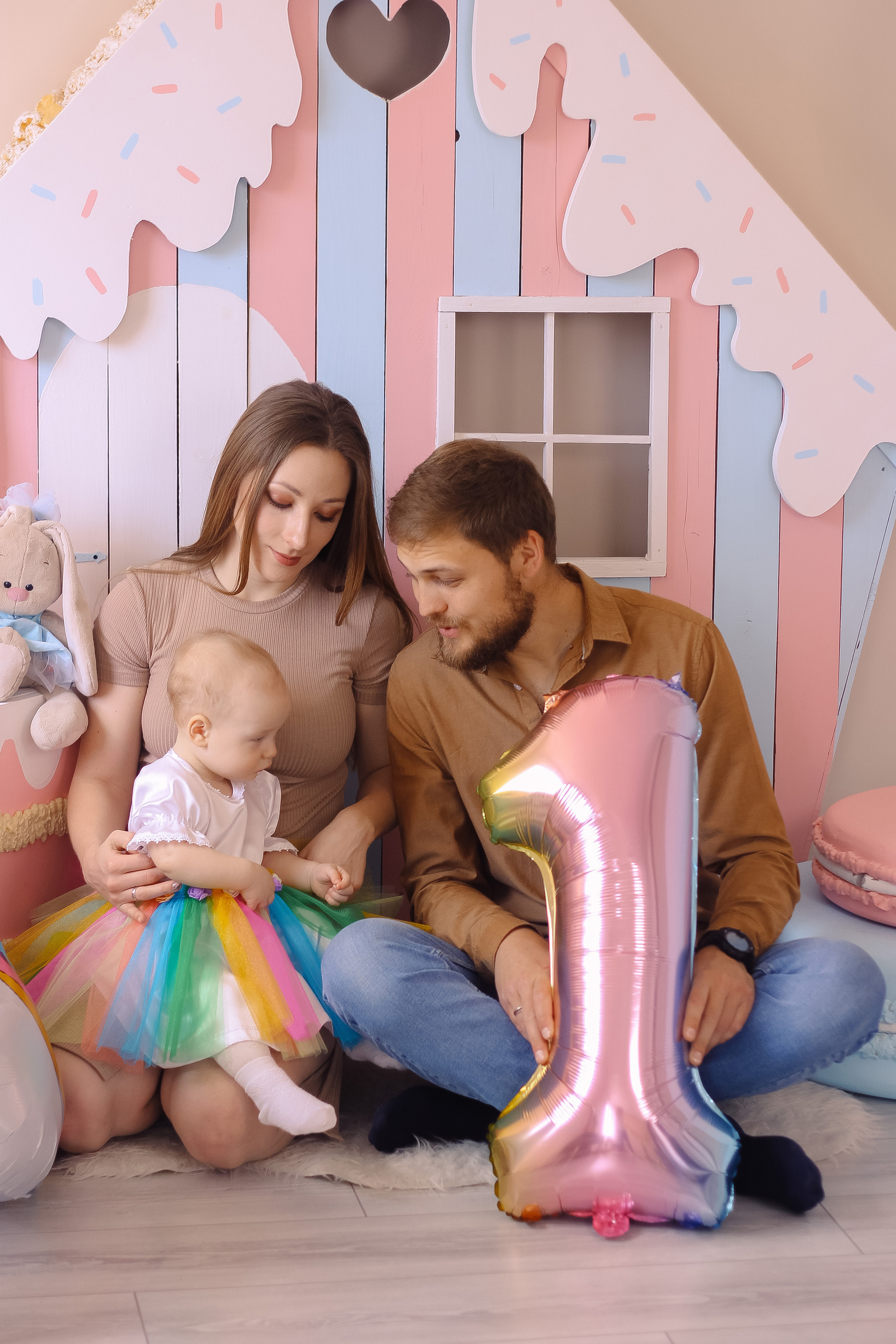 Первый день рождения Анюты. Свадебный фотограф Ольга Гречко