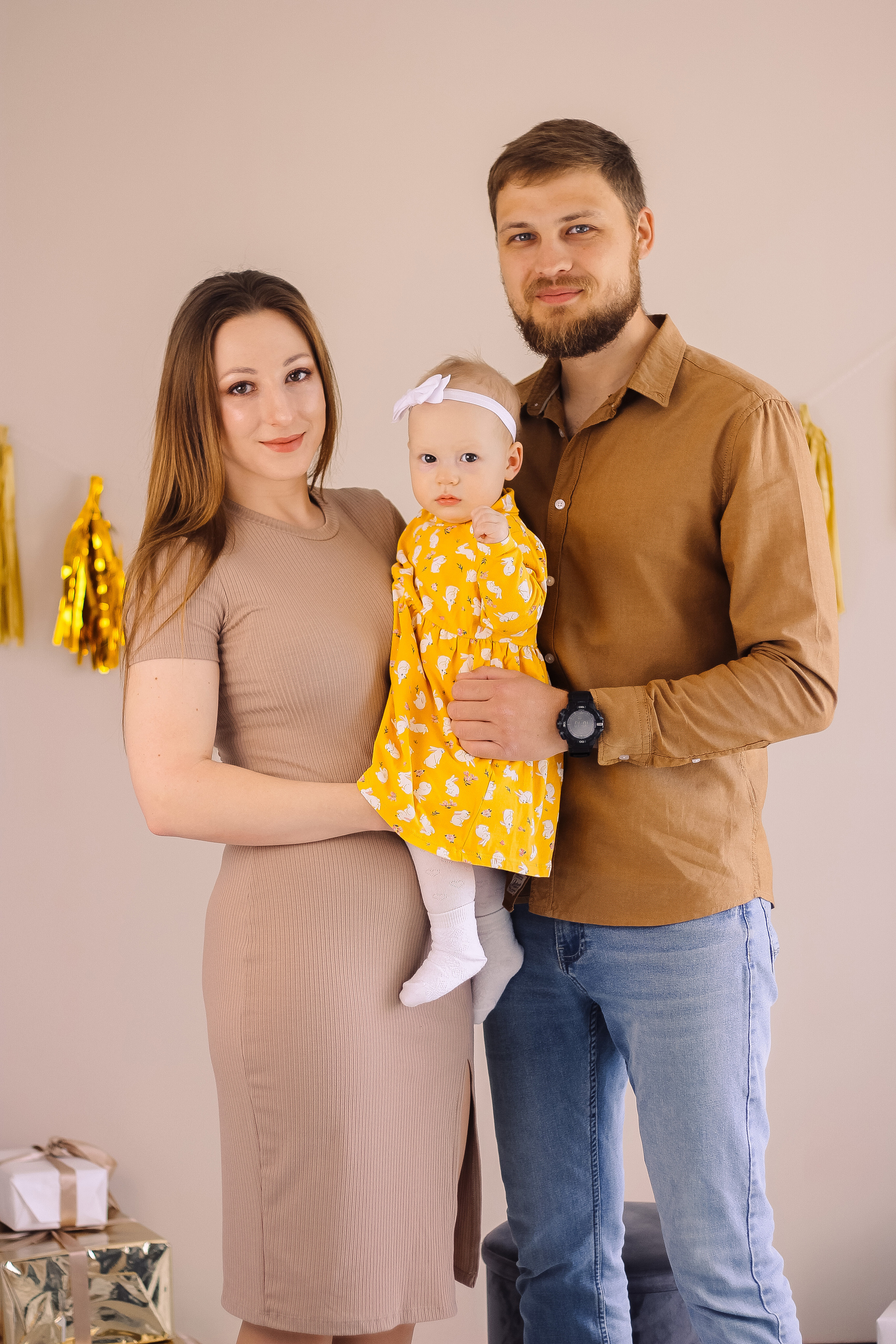 Первый день рождения Анюты. Свадебный фотограф Ольга Гречко