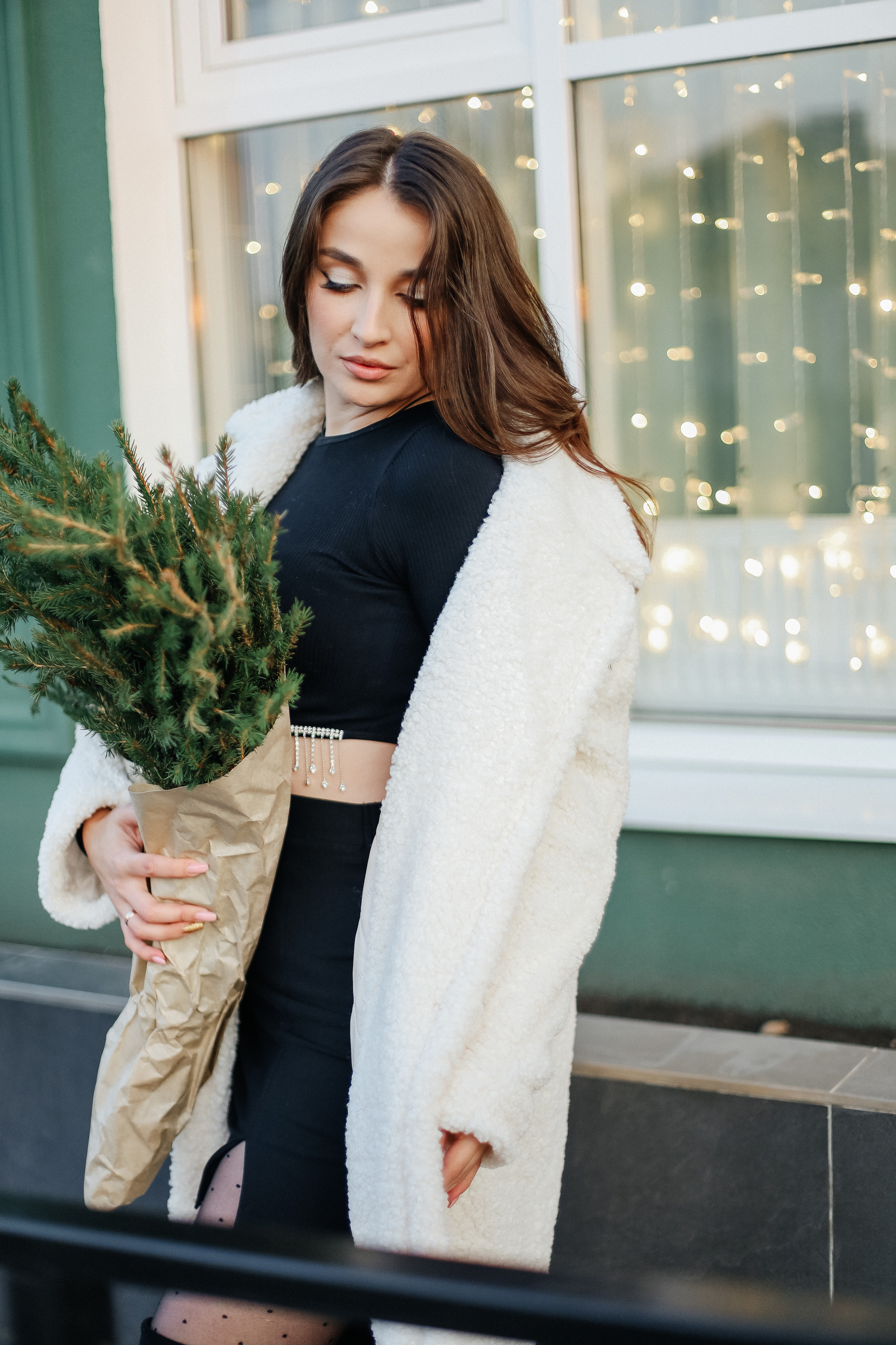 Аромат мандарин и хвои. Зимняя история Оли. Свадебный фотограф Ольга Гречко