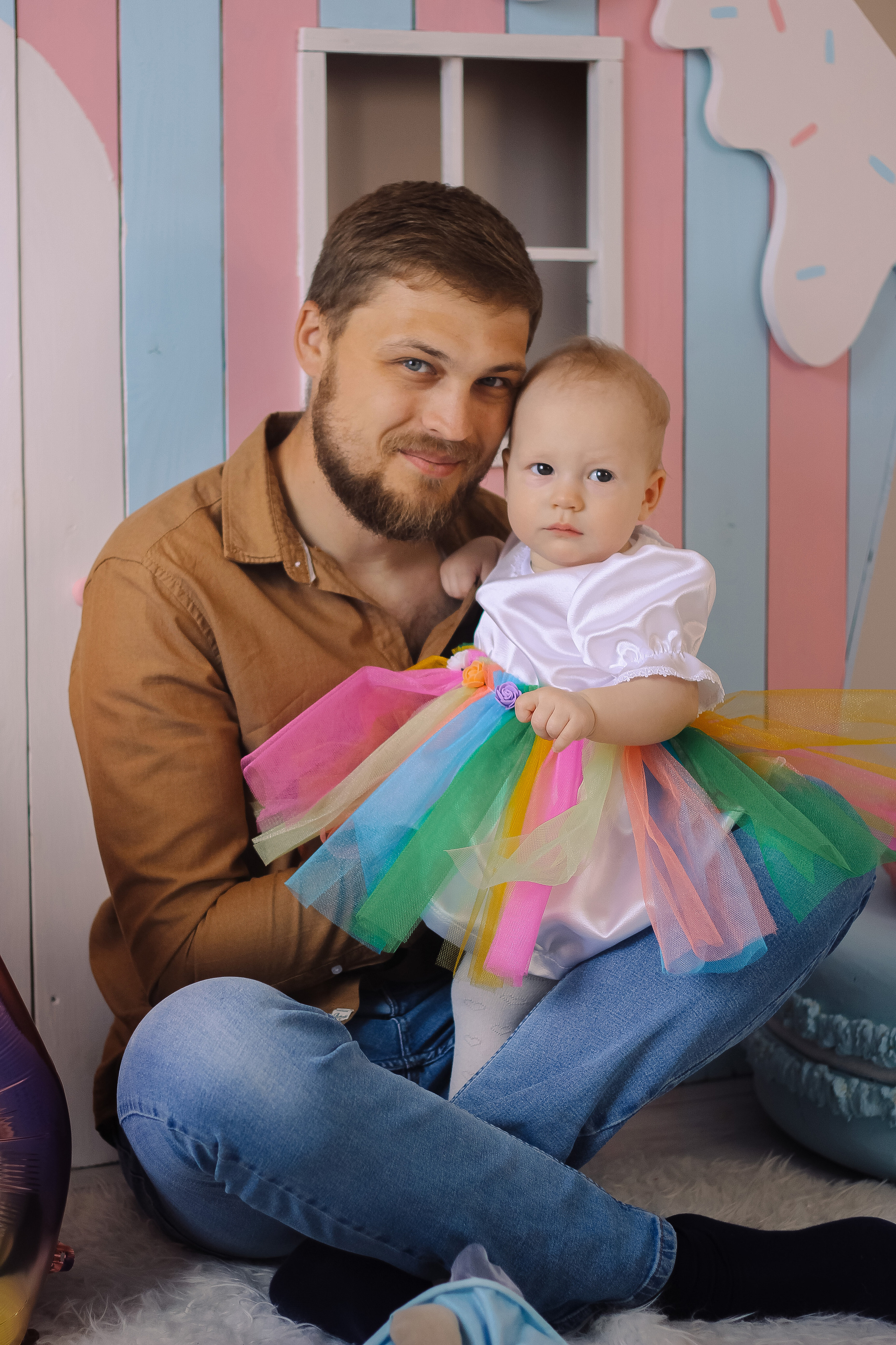 Первый день рождения Анюты. Свадебный фотограф Ольга Гречко