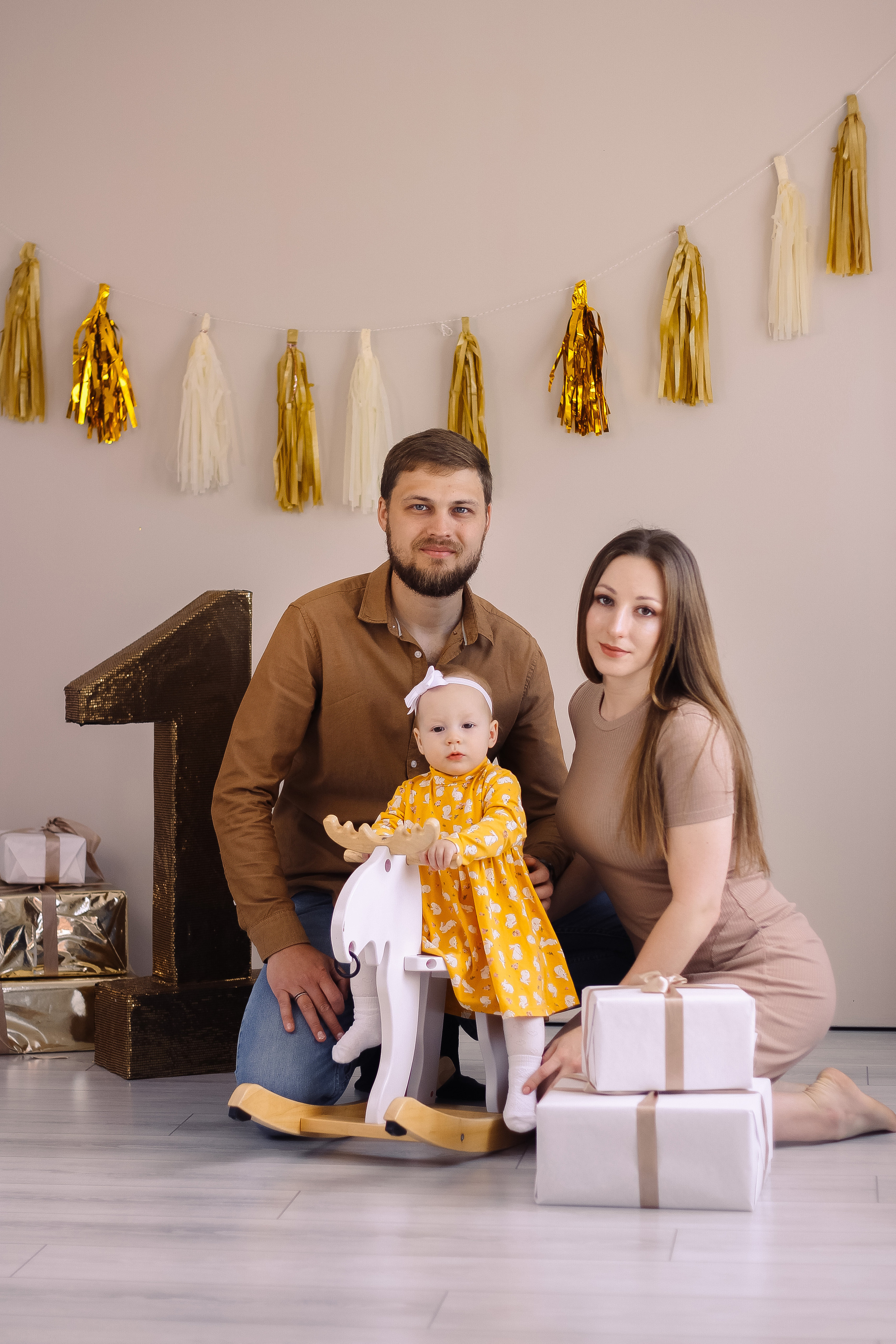 Первый день рождения Анюты. Свадебный фотограф Ольга Гречко