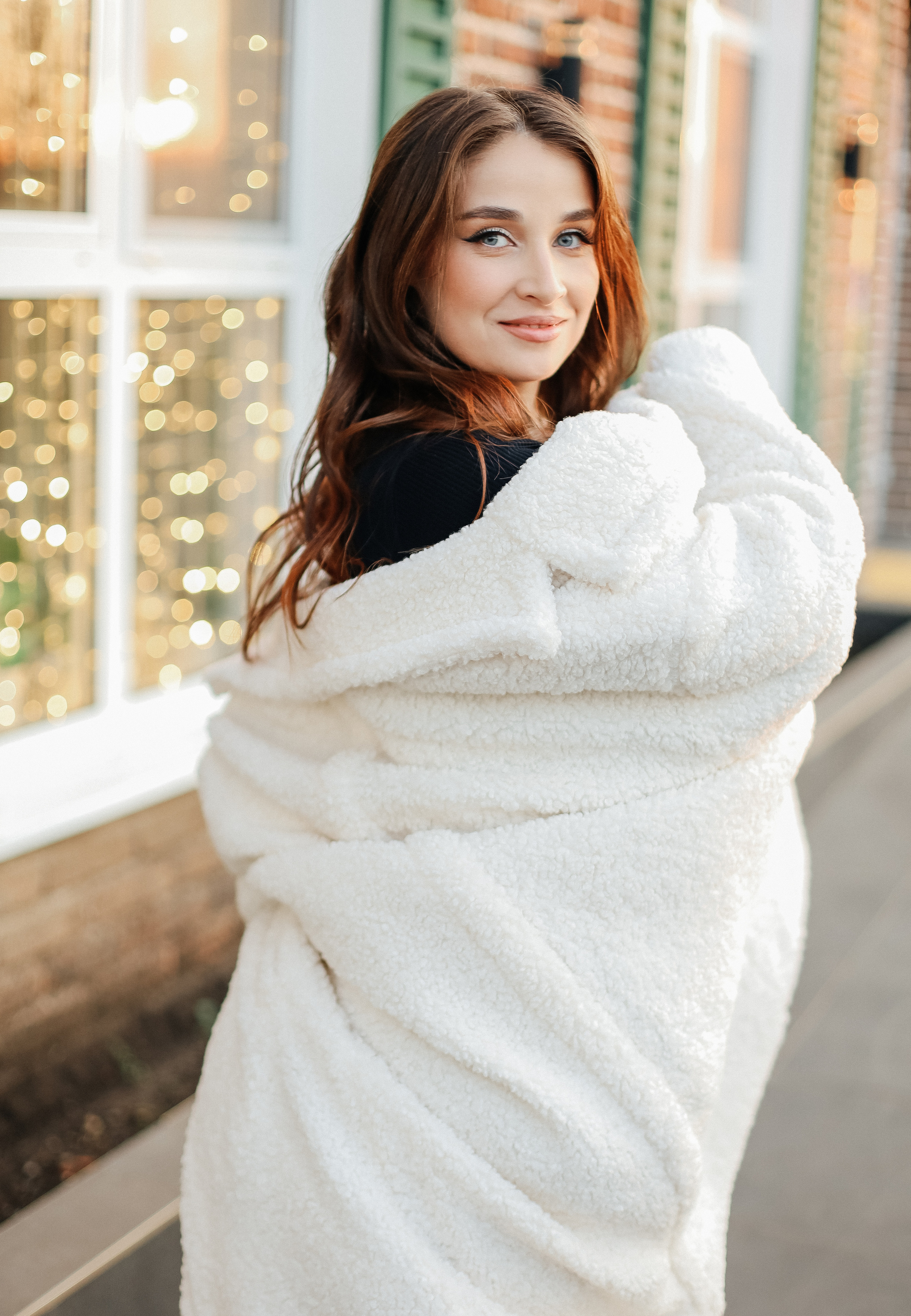 Аромат мандарин и хвои. Зимняя история Оли. Свадебный фотограф Ольга Гречко