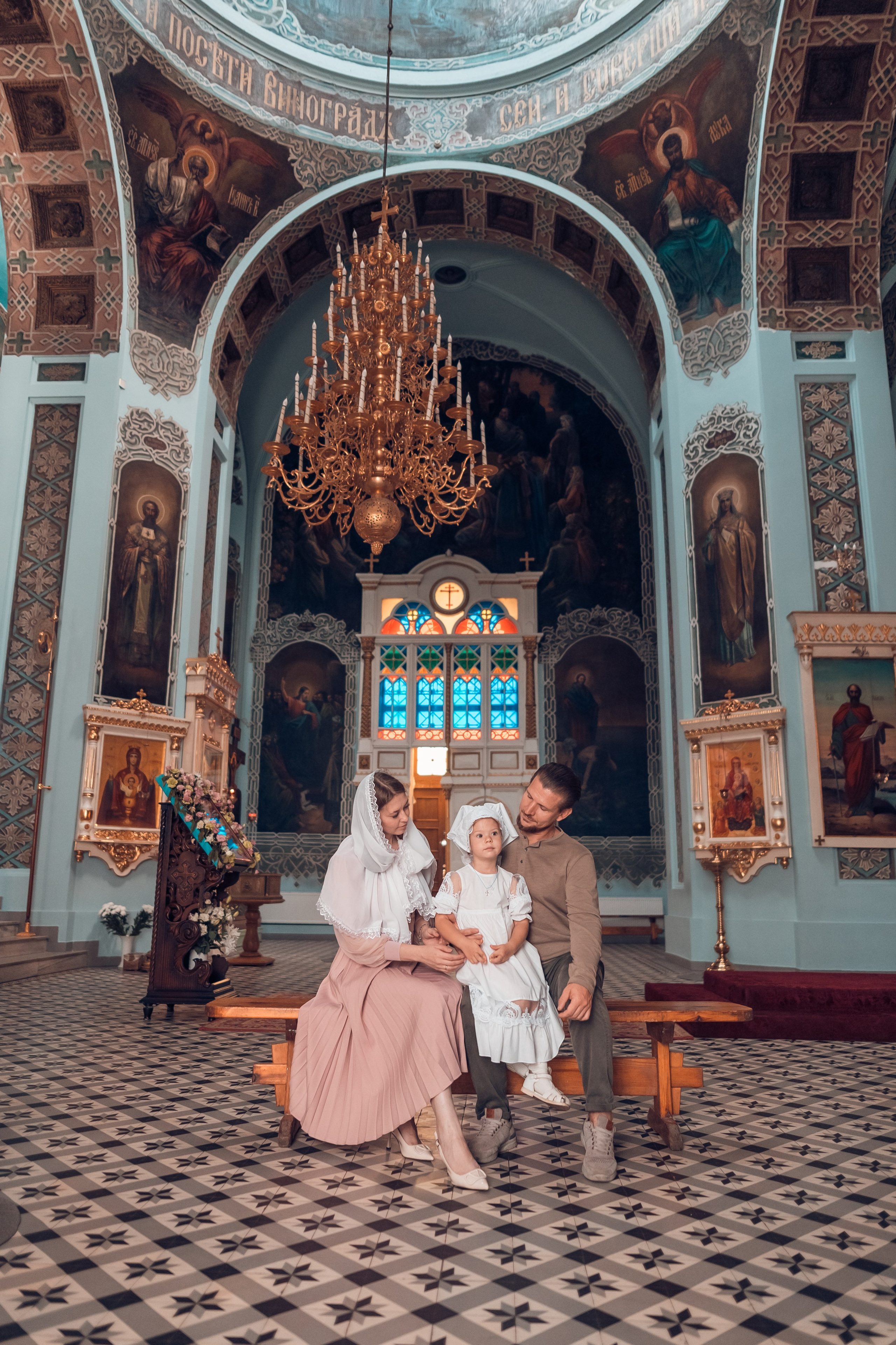 Таинство Крещения Ярославы. Храм Сошествия Святого Духа. Главная