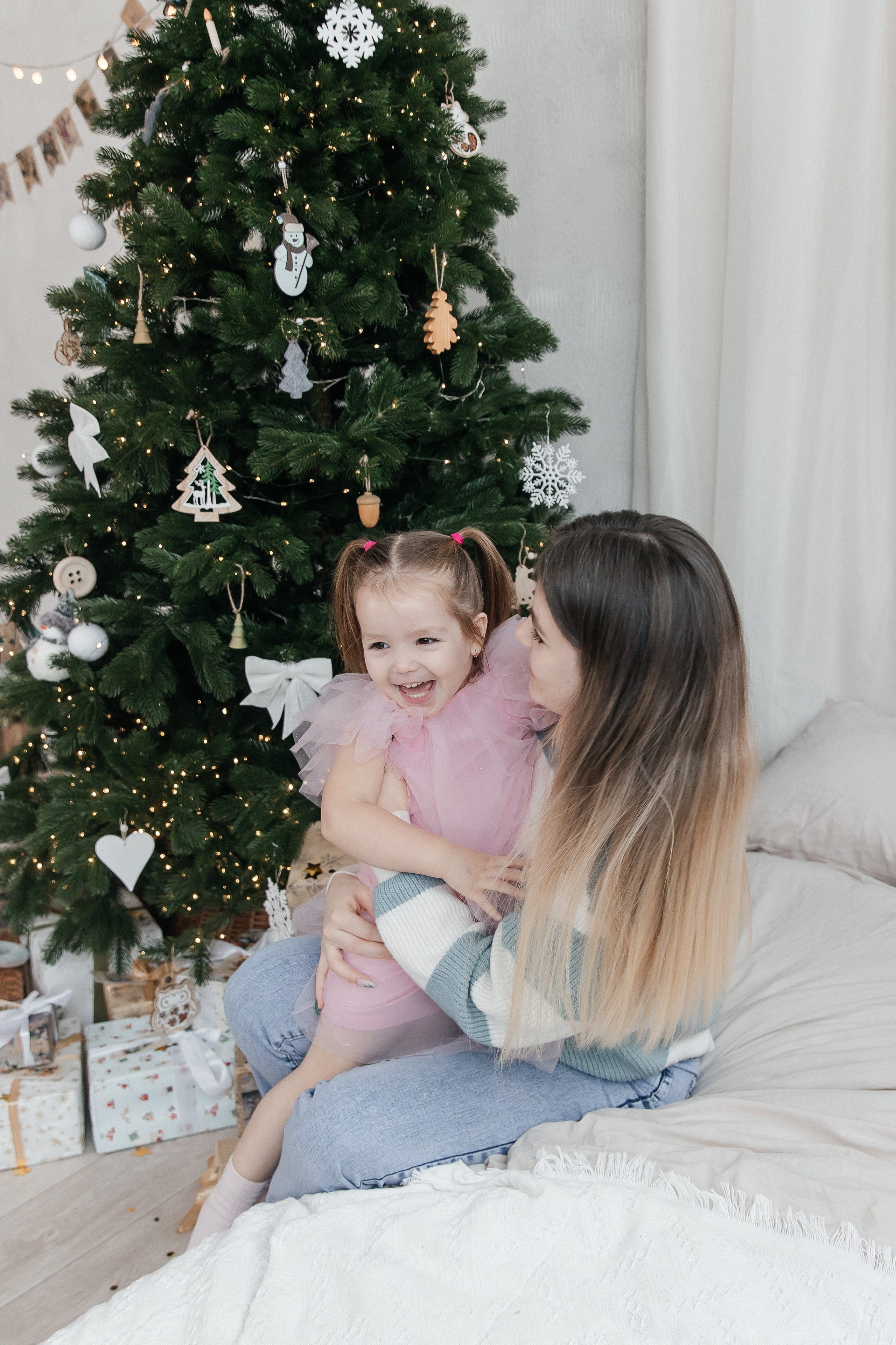 Новогодняя фотосессия с кроликом 🐰