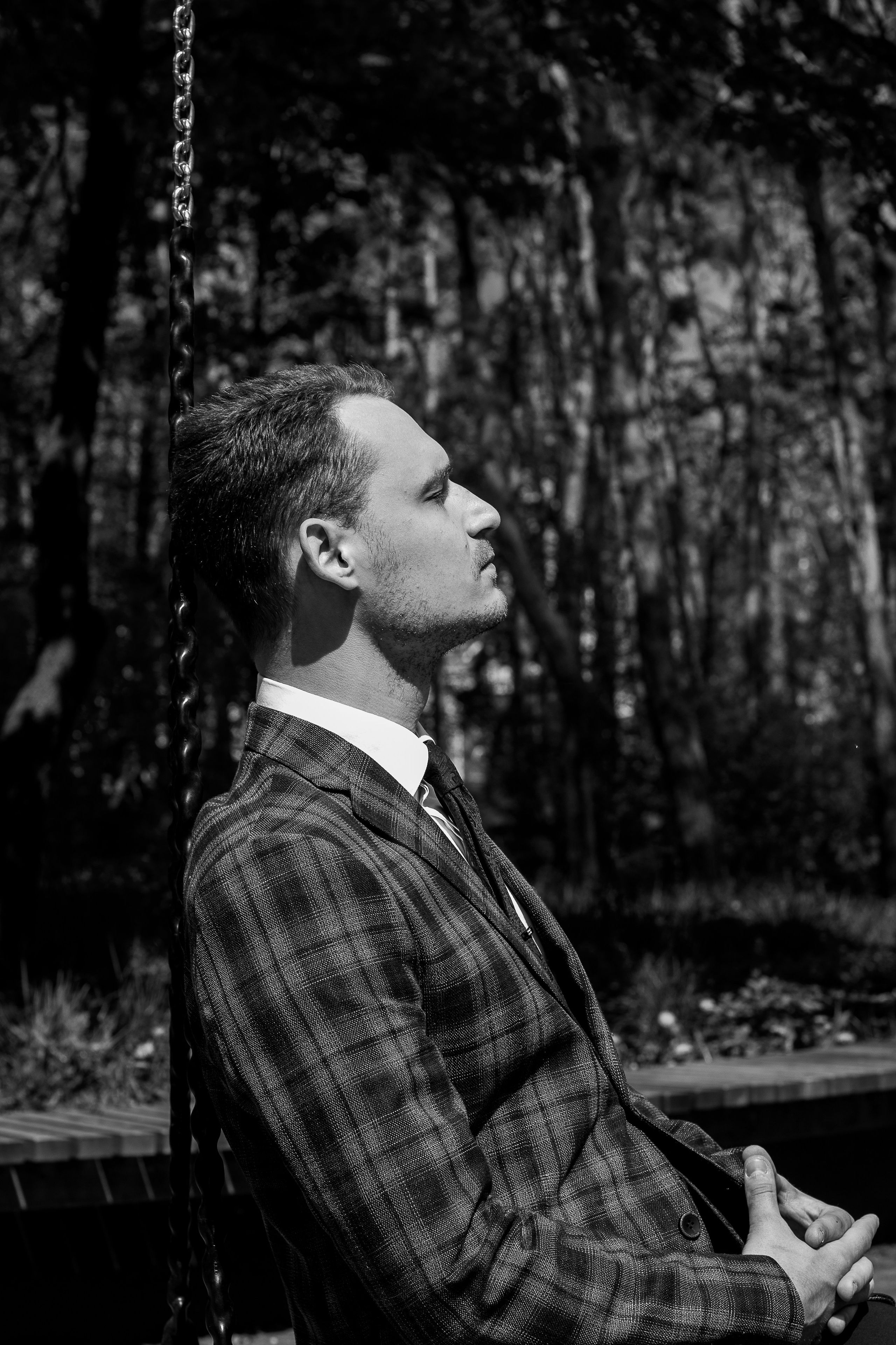 Мужской портрет на улице в Воронеже