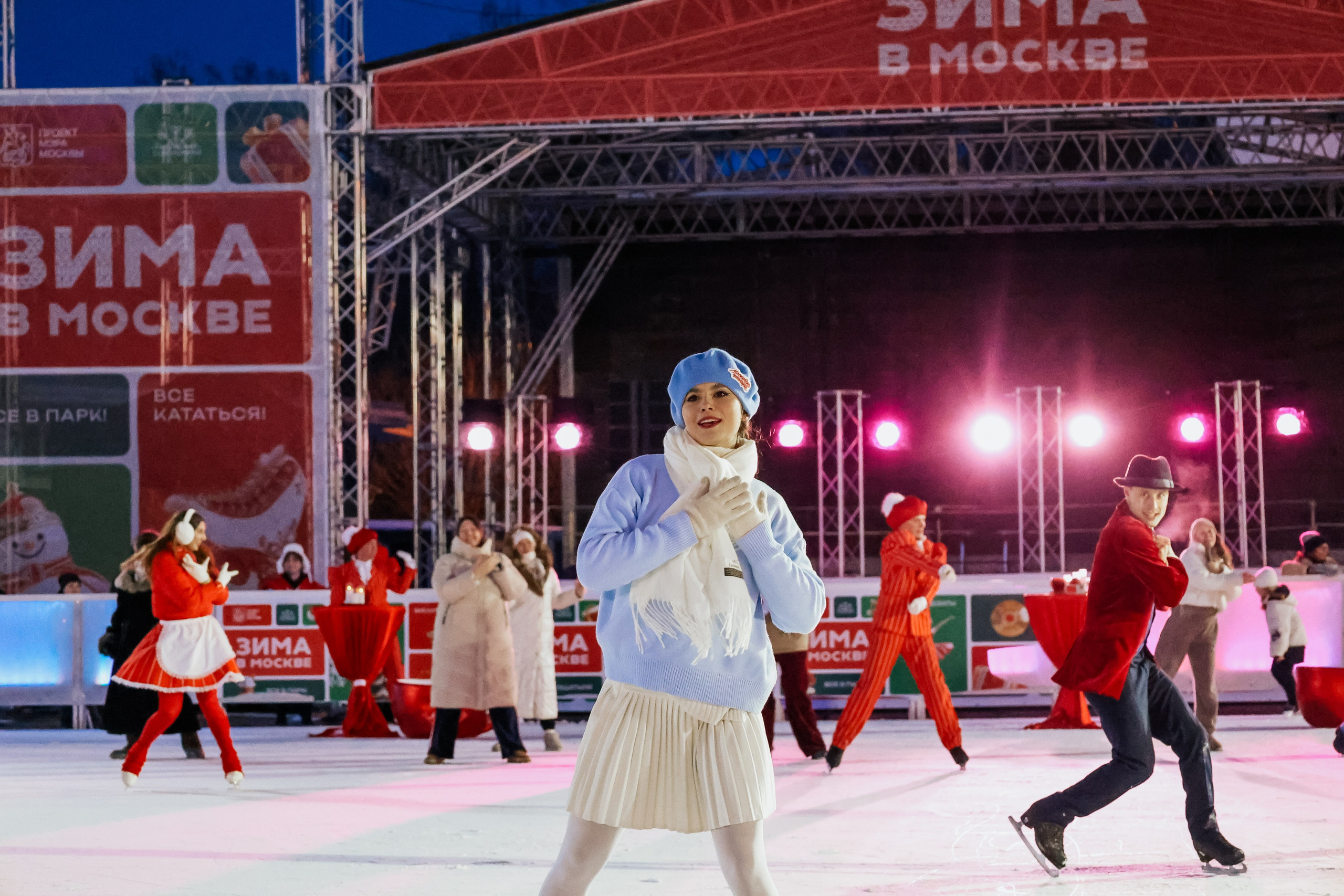 Ледовое шоу Сокольники Московское Чаепитие. Фотограф и видеограф Анна Домашенко