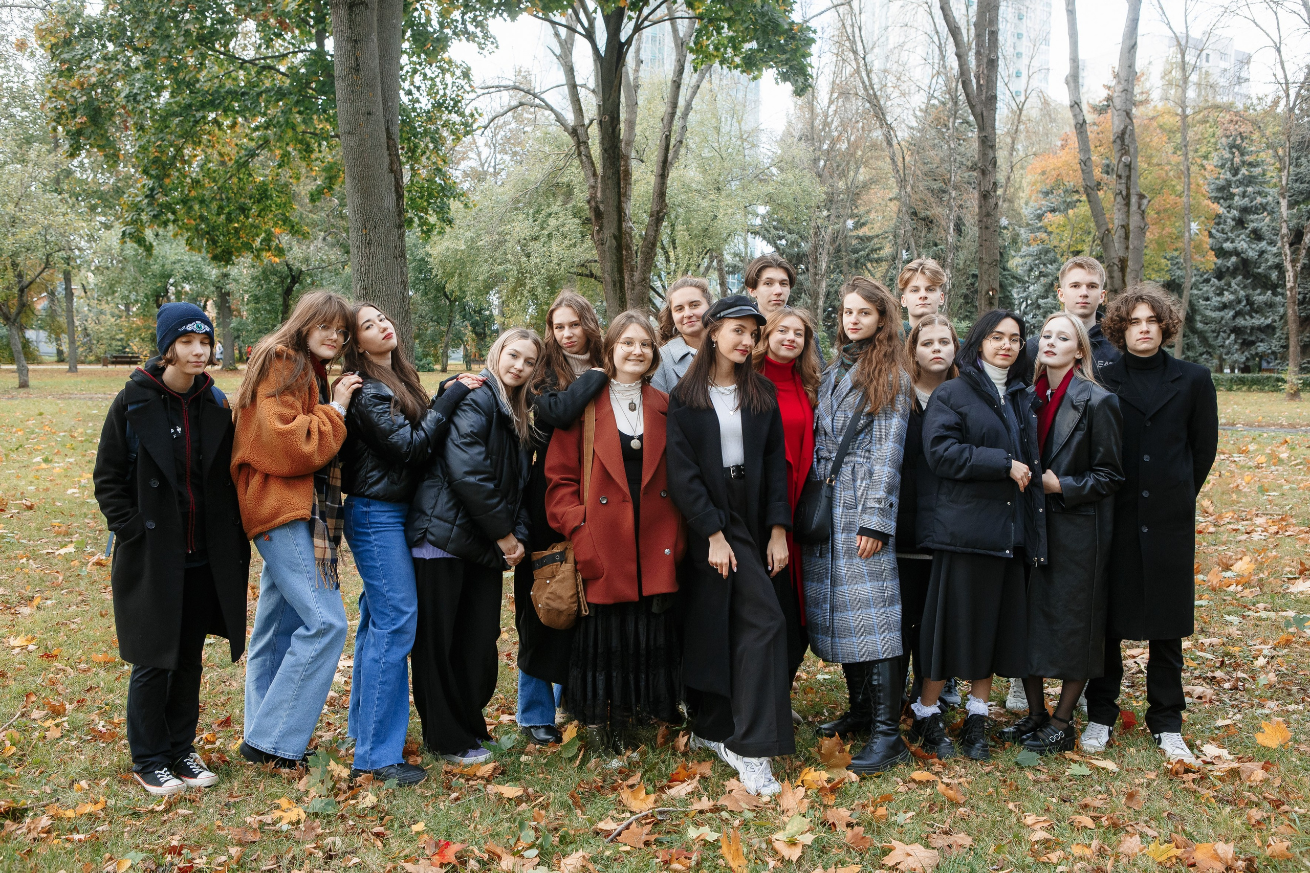 Осень Гимназия 12 11 А 2023. Свадебный и портретный Фотограф в Липецке Дмитрий Котюков