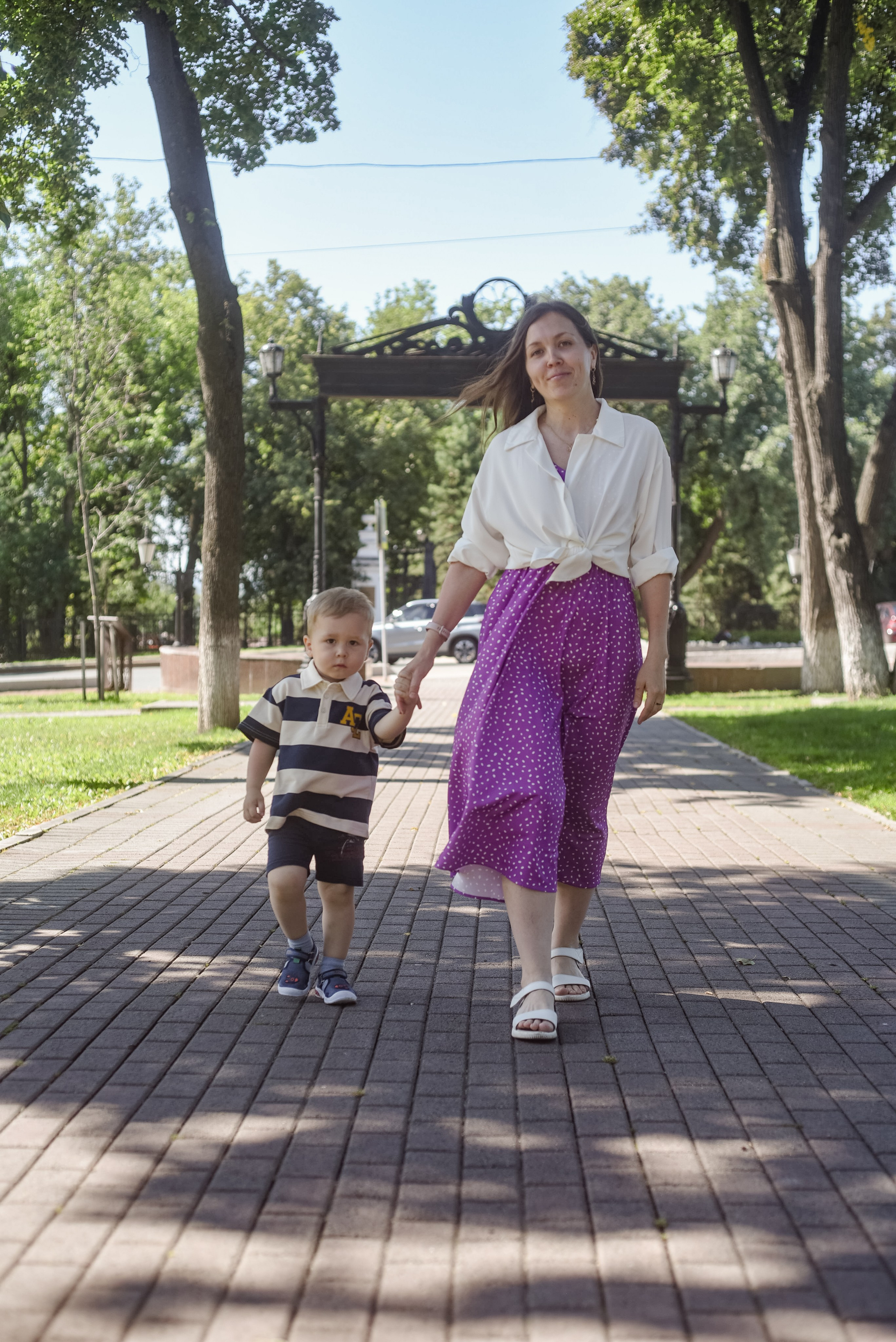 Семейная съемка в парке. Семейный и свадебный фотограф в г. Уфа Динара