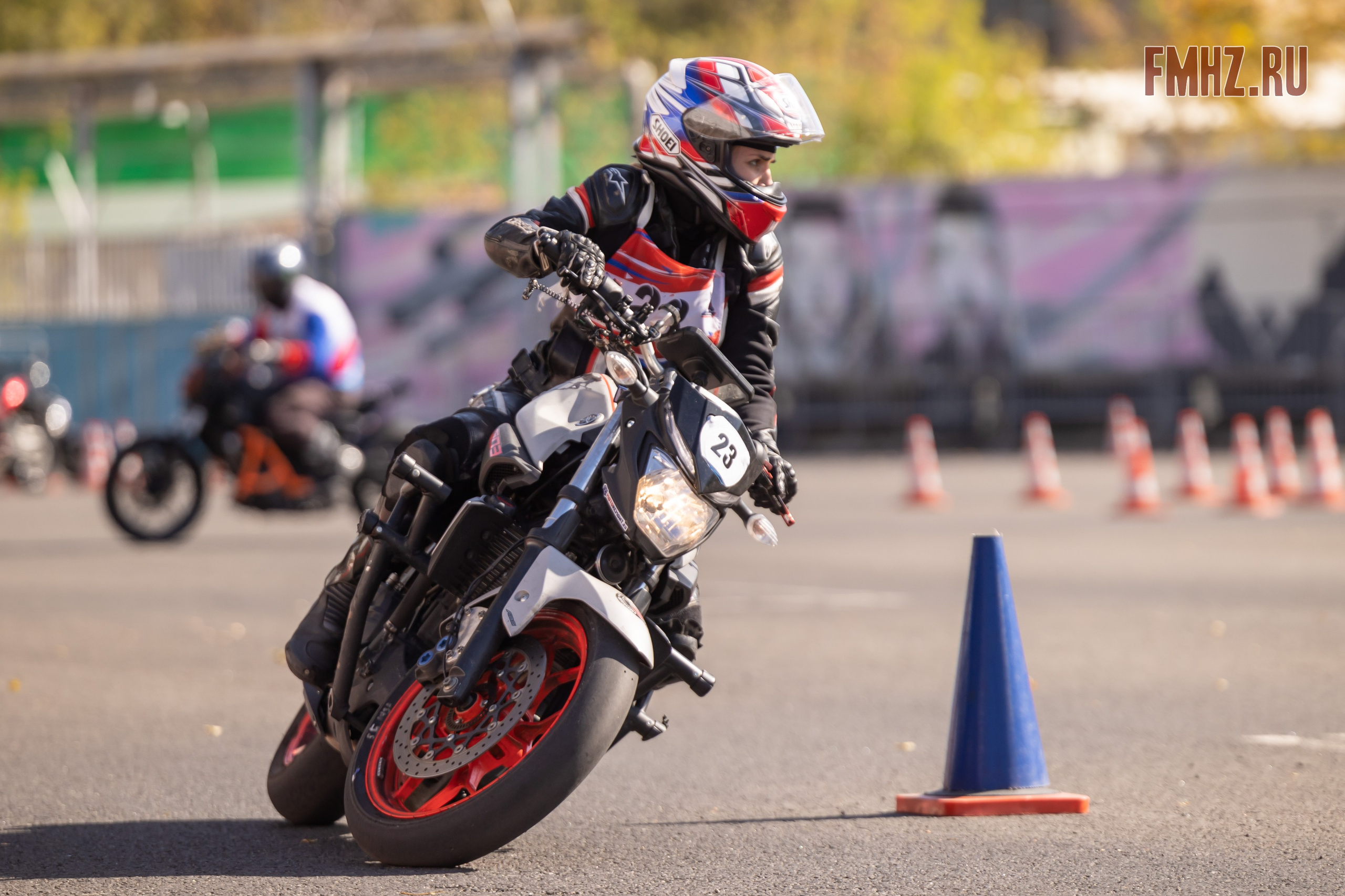 Соревнования по мотоджимхане на площадке Мосгортранс 15.09.2024. Фотограф Владимир Охрименко