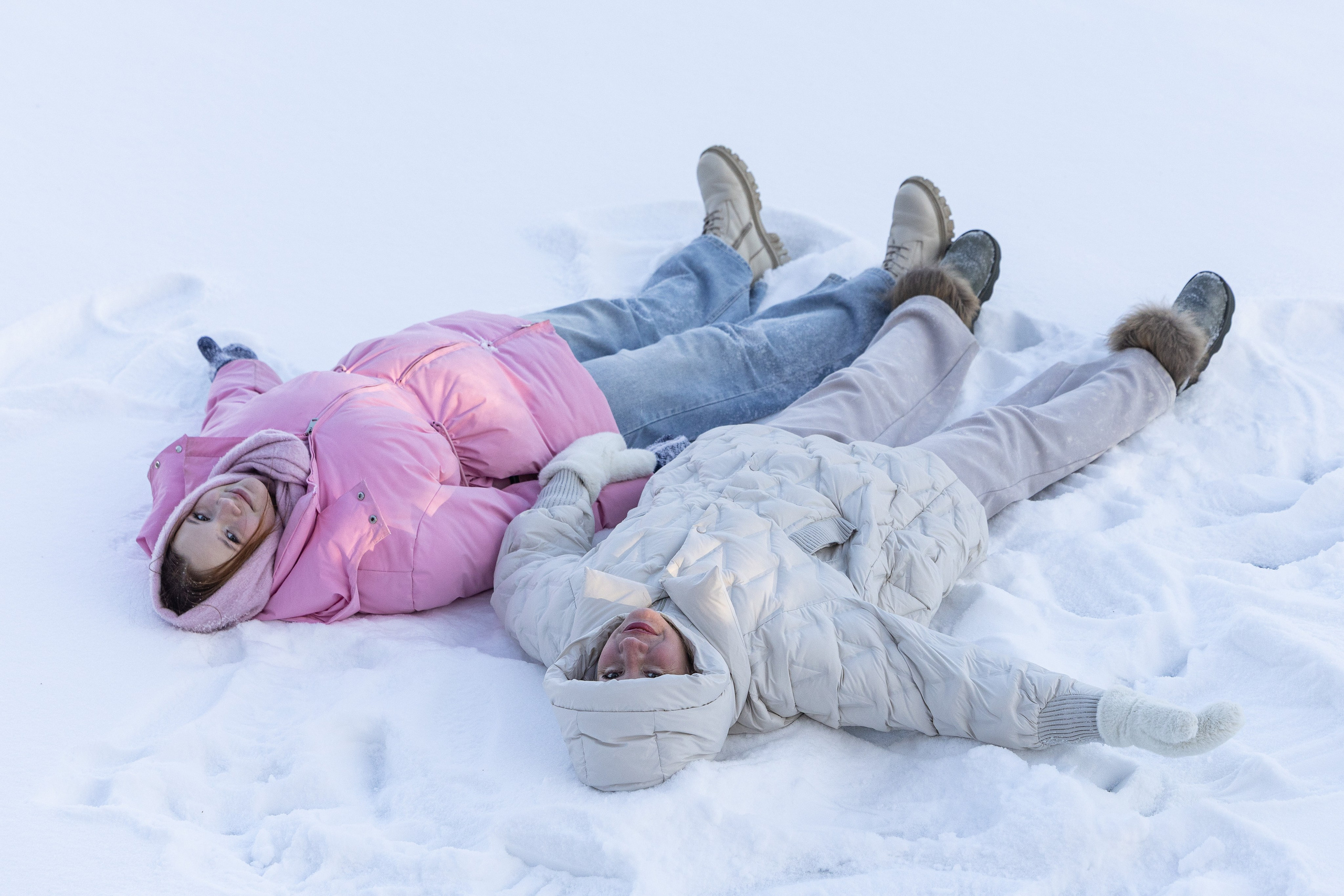 Олеся. Зимний фотосет. Фотограф Владимир Охрименко