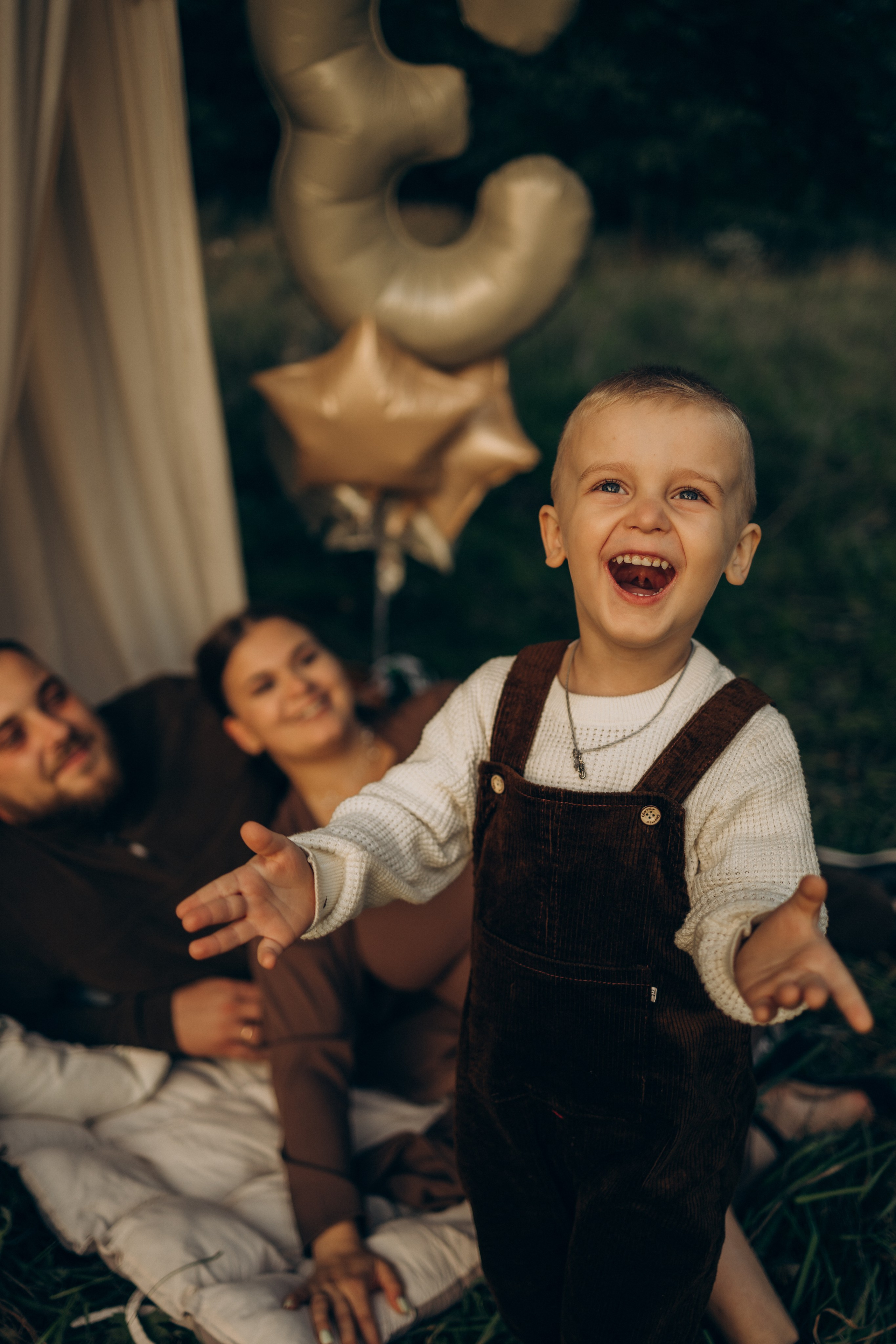 3 годика малышу (7.09.2025 г.) г. Жуков (Калужская обл.). Надежда Стар семейный и церковный фотограф в Жукове и Калужской области