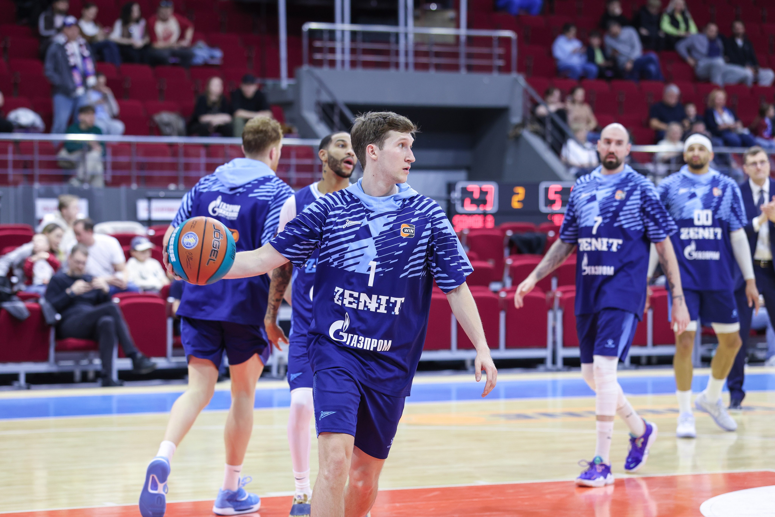 Баскетбол. Самара — Зенит. Единая лига ВТБ. Спортивный фотограф в Самаре