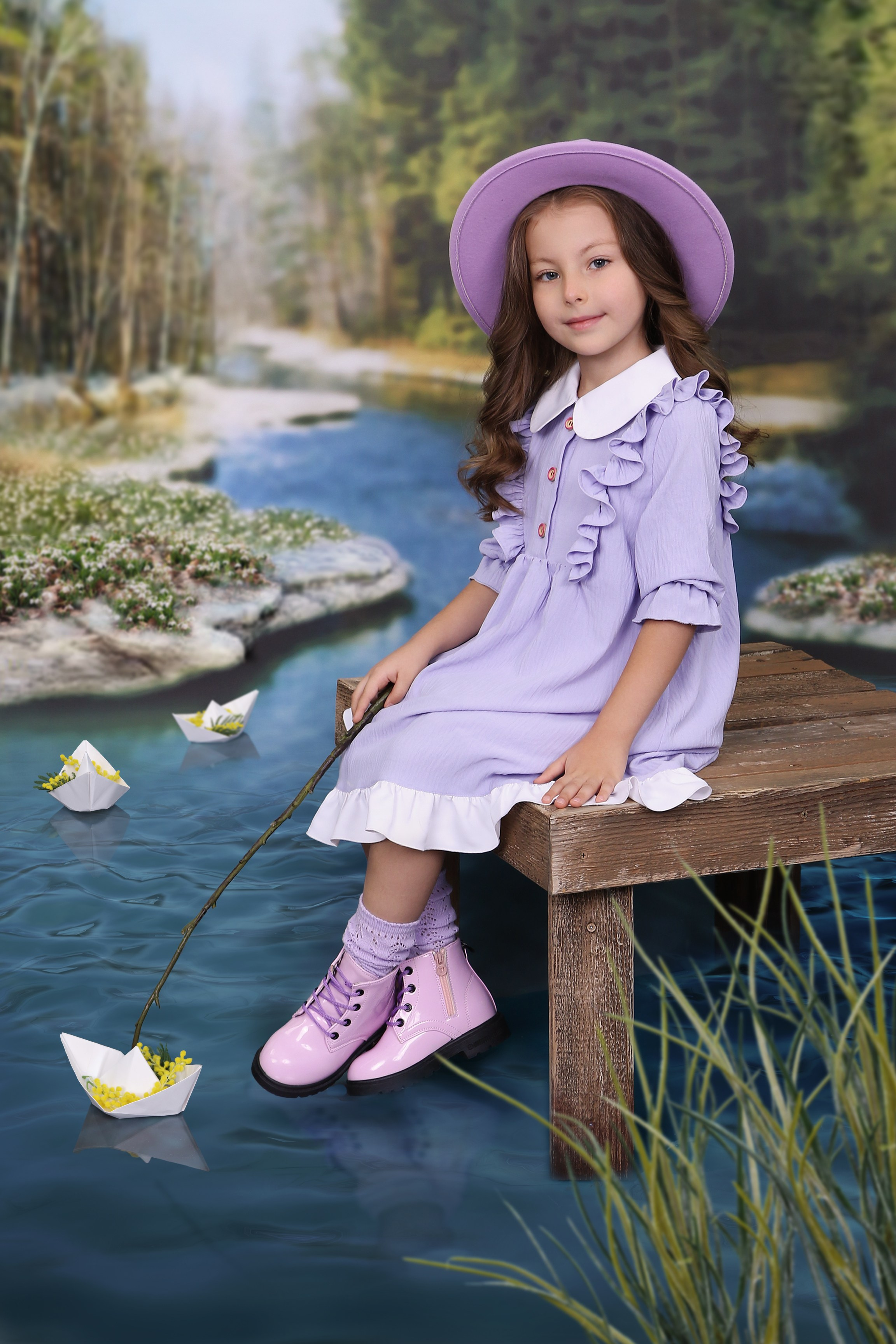 КОМПАНИЯ КРАЙФОТО ФОТОСЕССИЯ ЛОДОЧКА