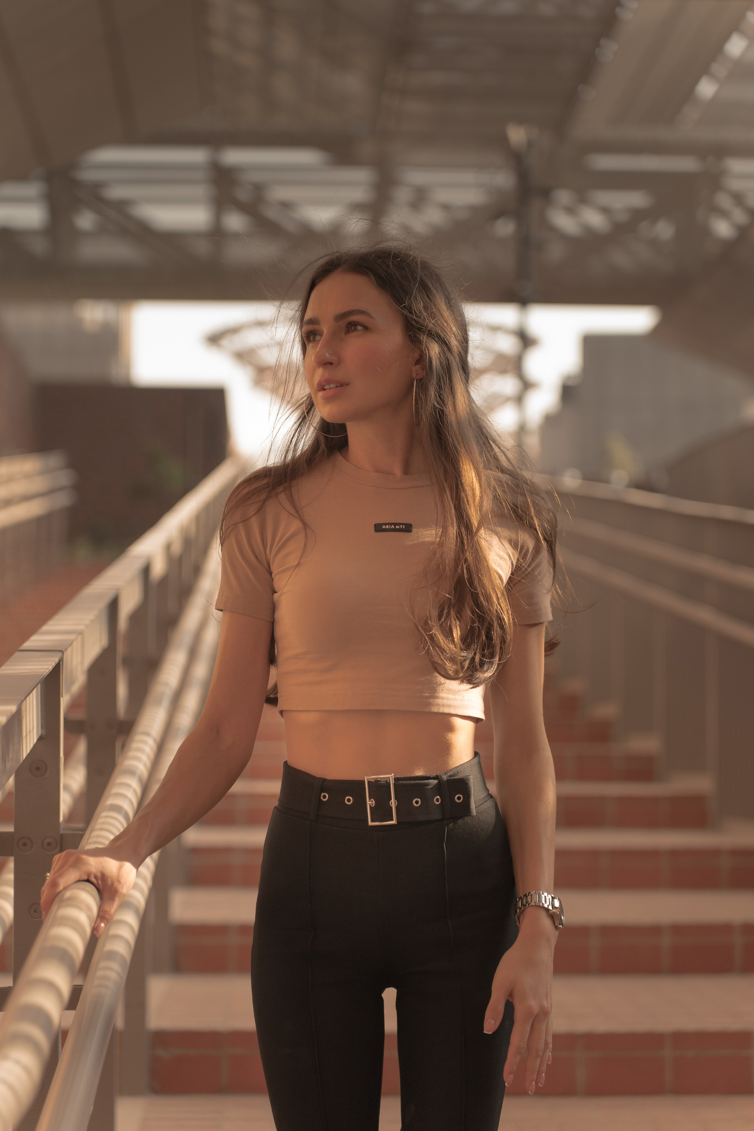 Artistic photoshoot with international pavilions