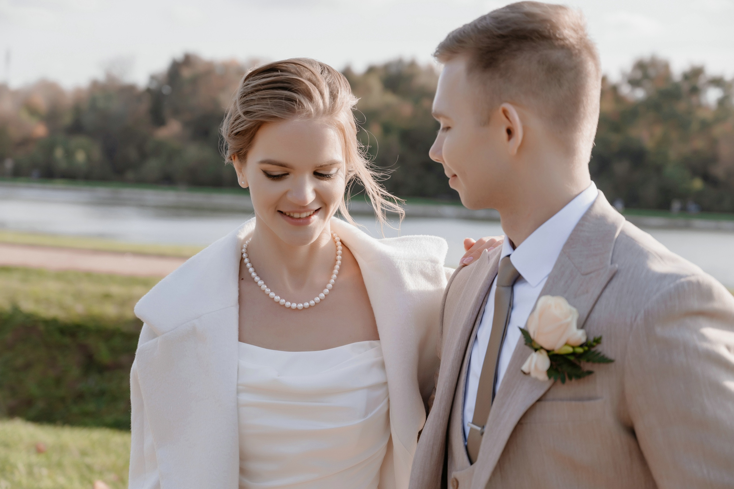 Выездная регистрация брака в парке Кусково. Свадебный и семейный фотограф в Москве Светлана Зоткина