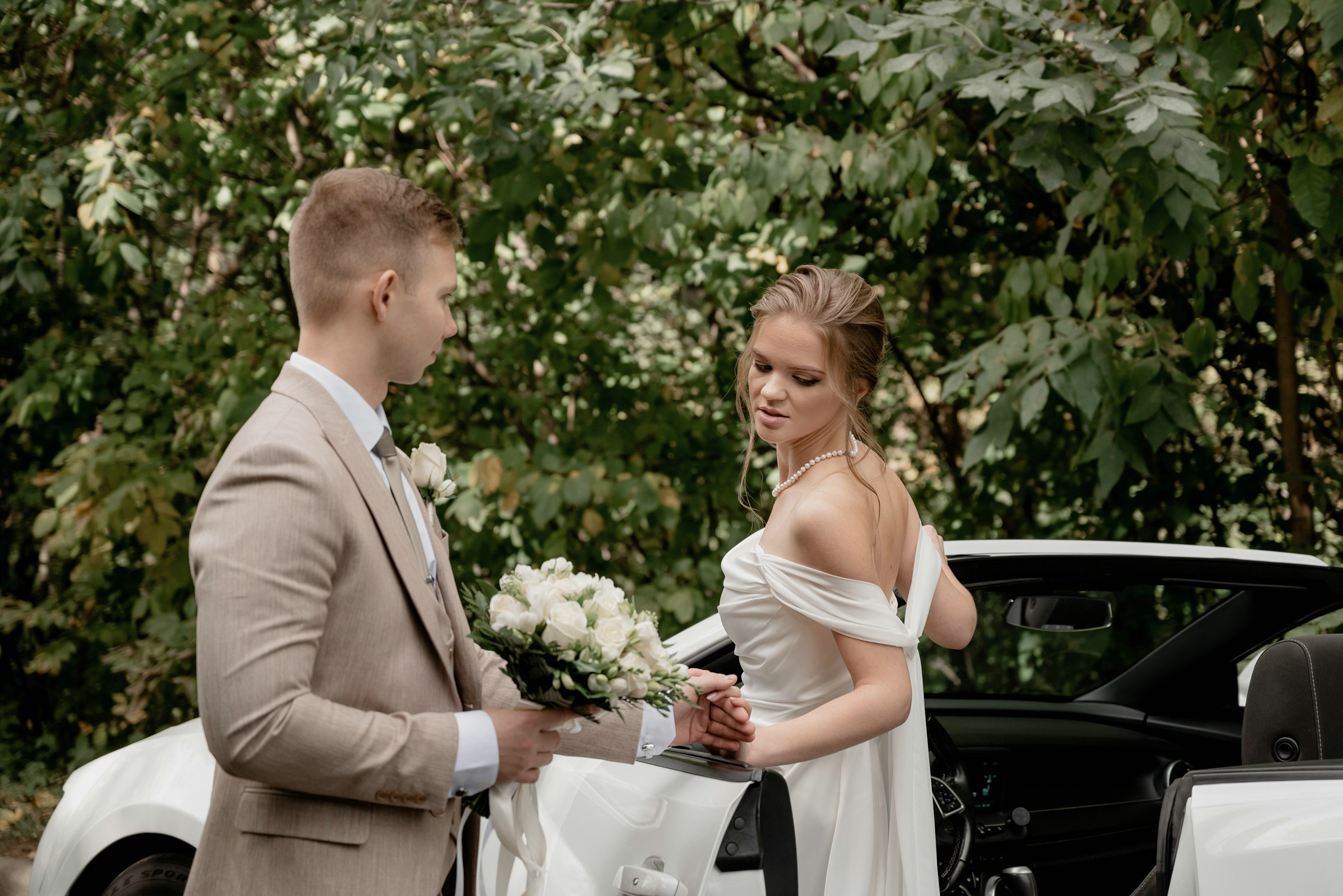 Выездная регистрация брака в парке Кусково. Свадебный и семейный фотограф в Москве Светлана Зоткина