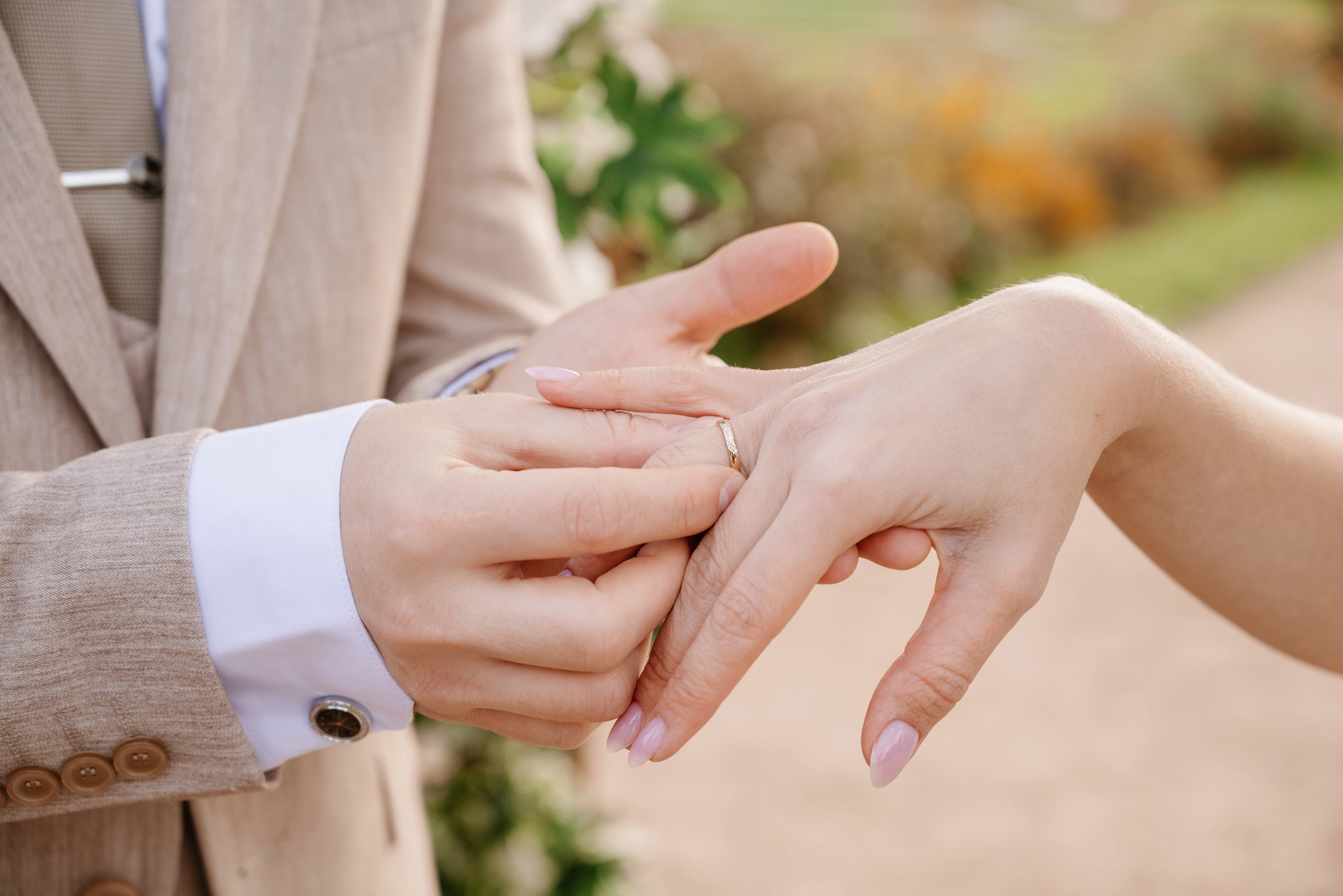 Выездная регистрация брака в парке Кусково. Свадебный и семейный фотограф в Москве Светлана Зоткина