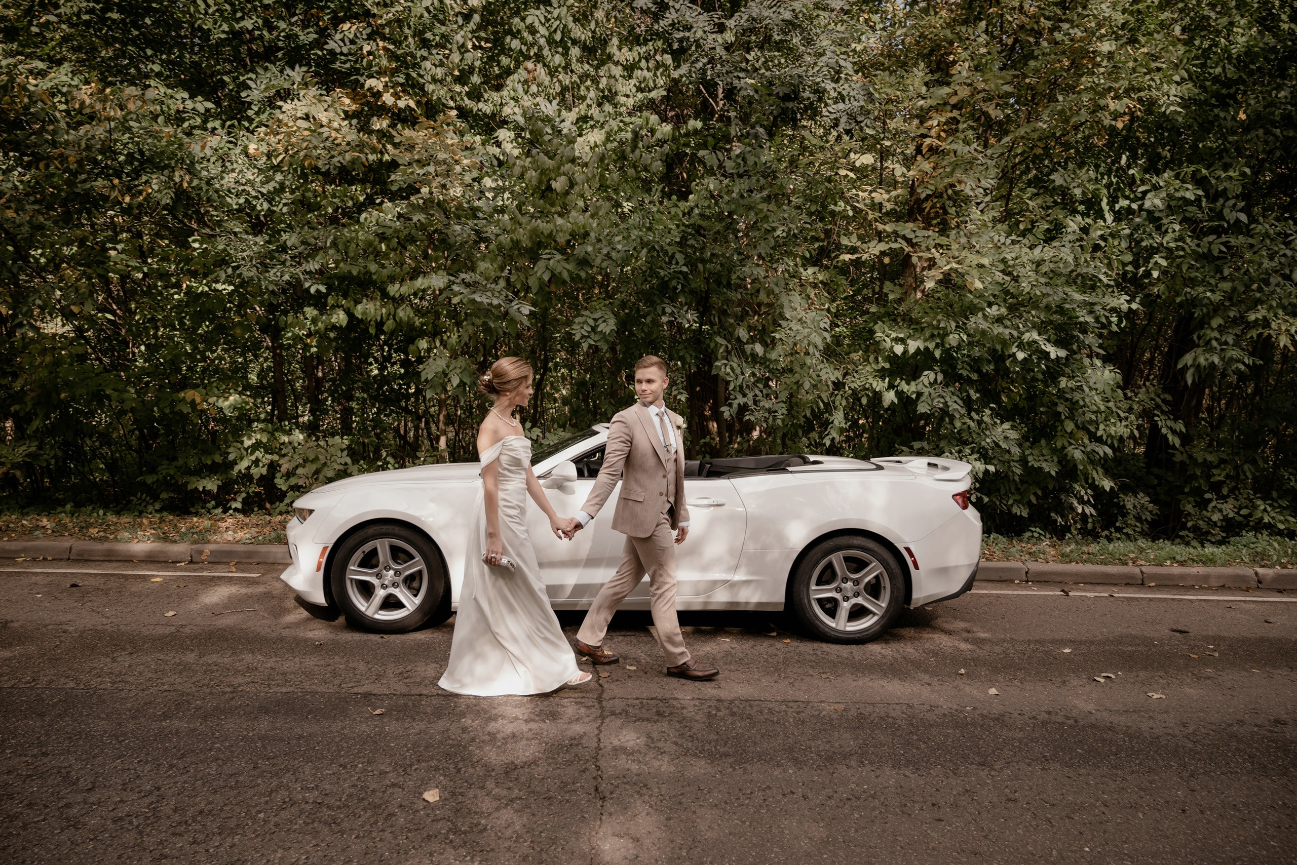 Выездная регистрация брака в парке Кусково. Свадебный и семейный фотограф в Москве Светлана Зоткина