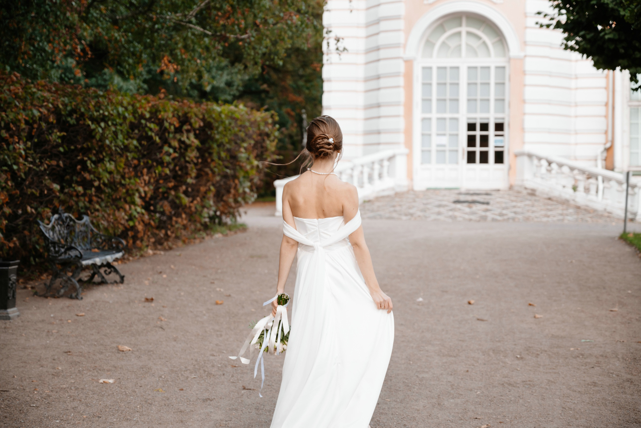 Выездная регистрация брака в парке Кусково. Свадебный и семейный фотограф в Москве Светлана Зоткина