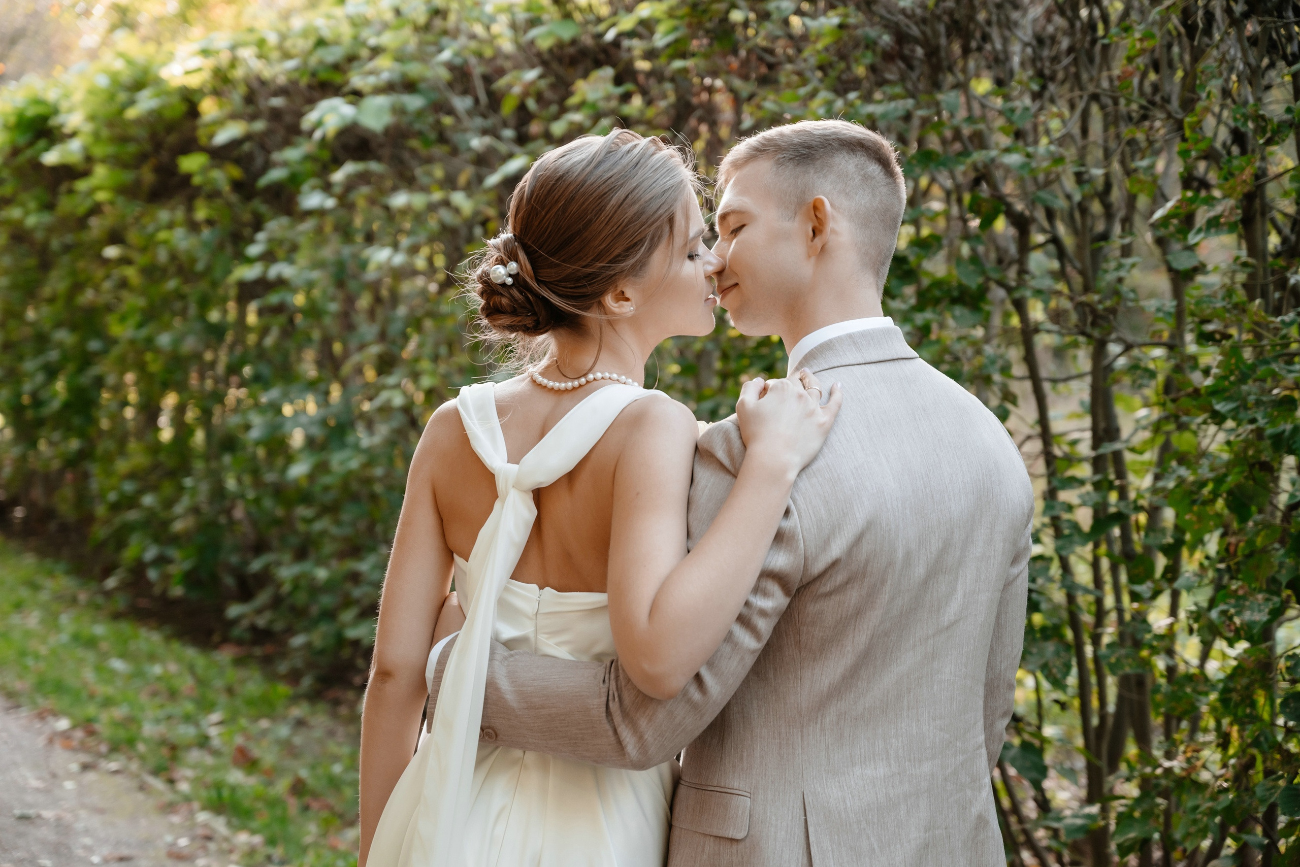 Выездная регистрация брака в парке Кусково. Свадебный и семейный фотограф в Москве Светлана Зоткина