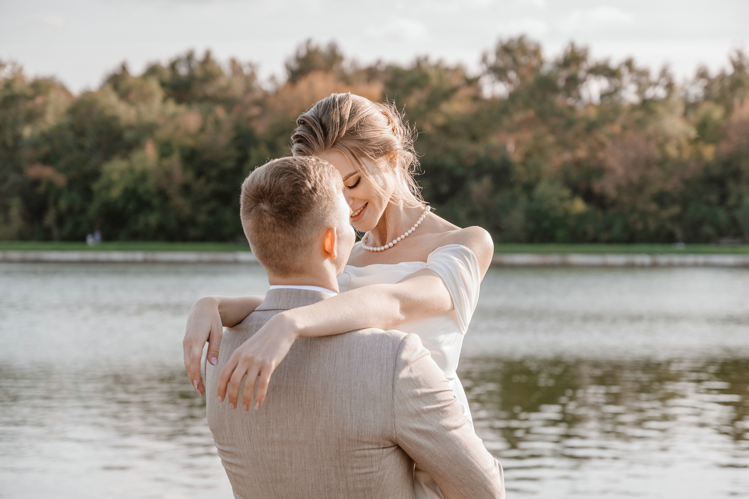 Выездная регистрация брака в парке Кусково. Свадебный и семейный фотограф в Москве Светлана Зоткина