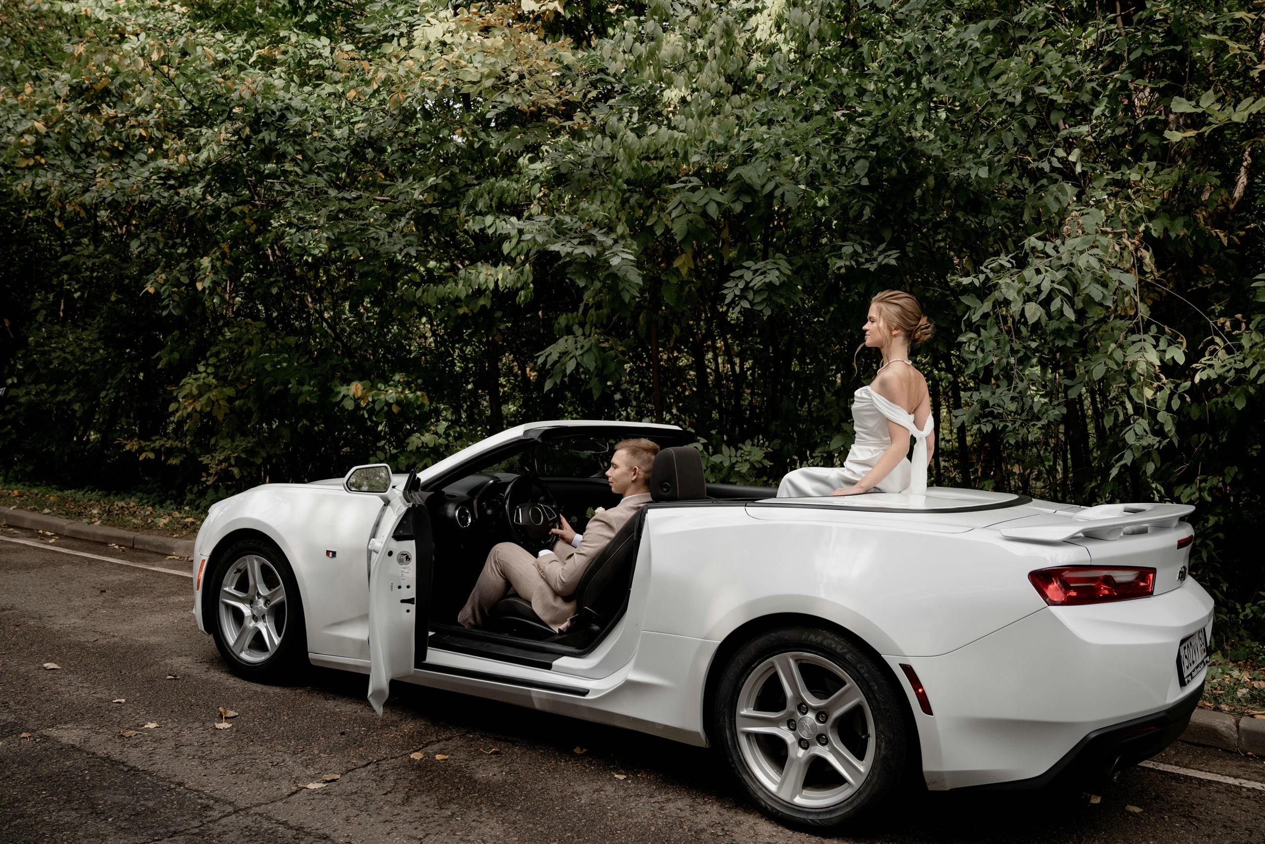 Выездная регистрация брака в парке Кусково. Свадебный и семейный фотограф в Москве Светлана Зоткина