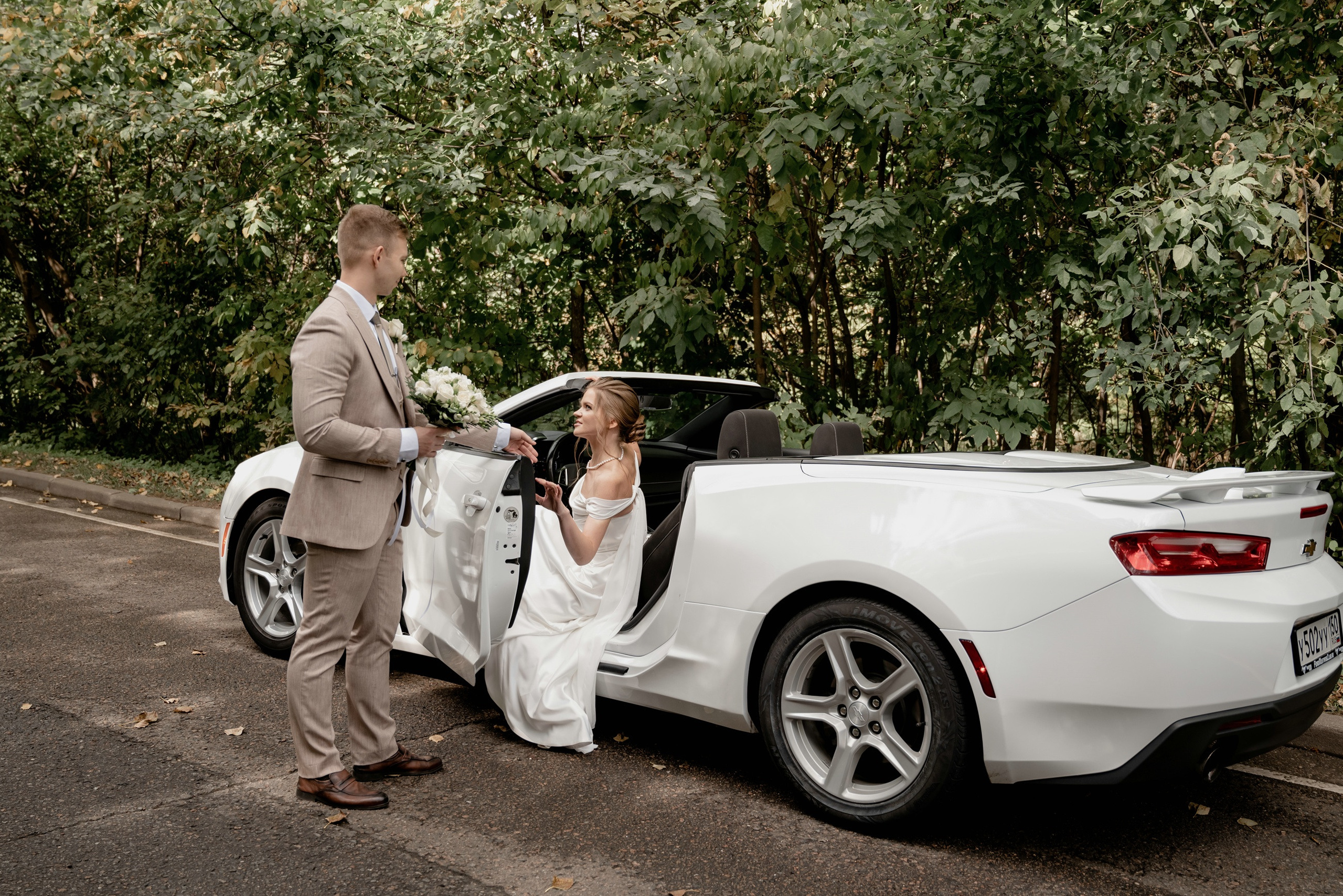 Выездная регистрация брака в парке Кусково. Свадебный и семейный фотограф в Москве Светлана Зоткина