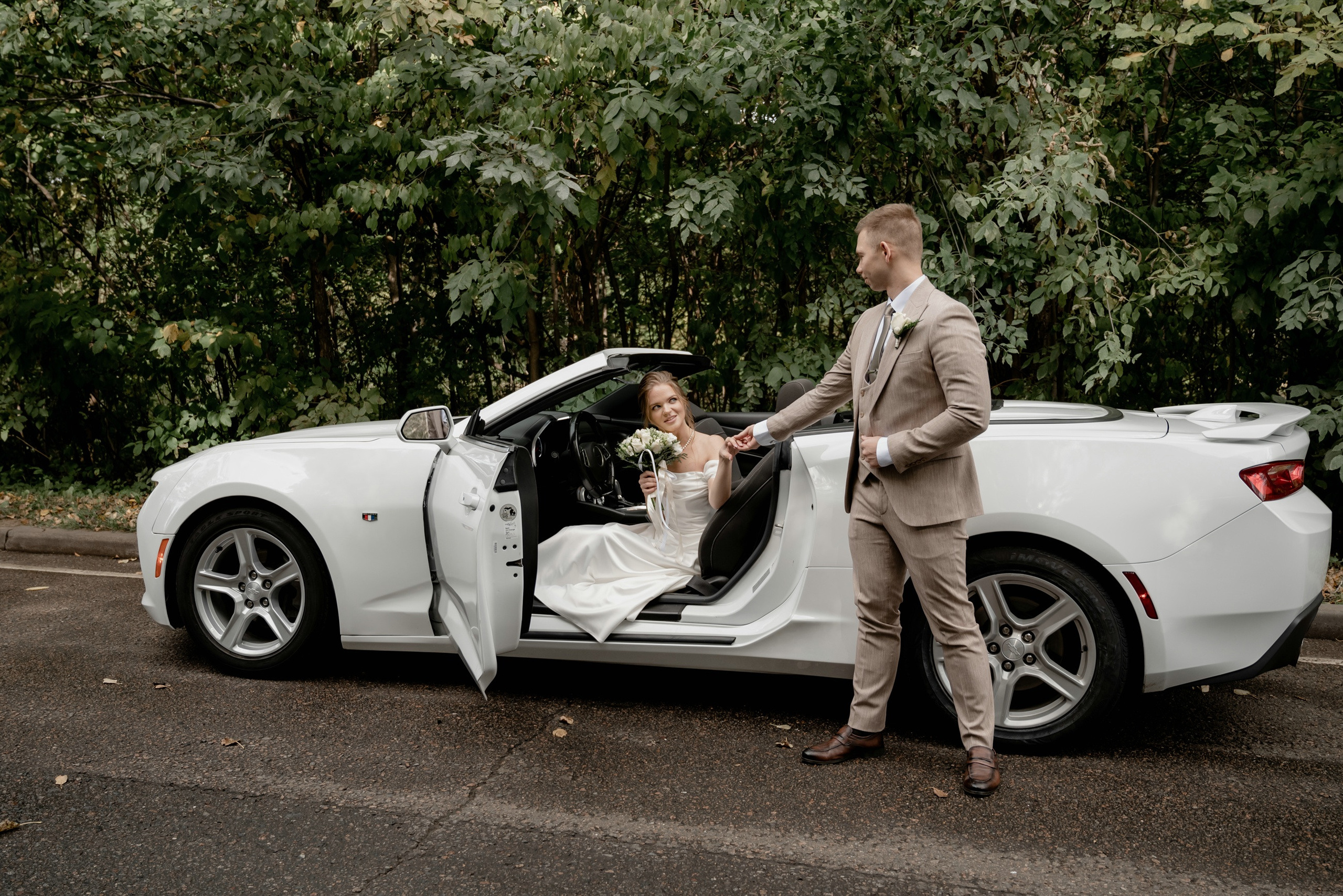 Выездная регистрация брака в парке Кусково. Свадебный и семейный фотограф в Москве Светлана Зоткина