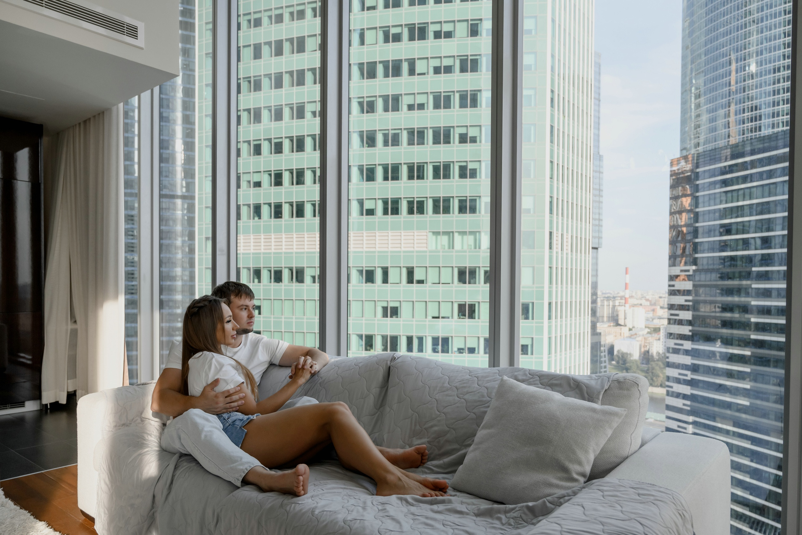 Lovestory в Москва-Сити. Свадебный и семейный фотограф в Москве Светлана Зоткина