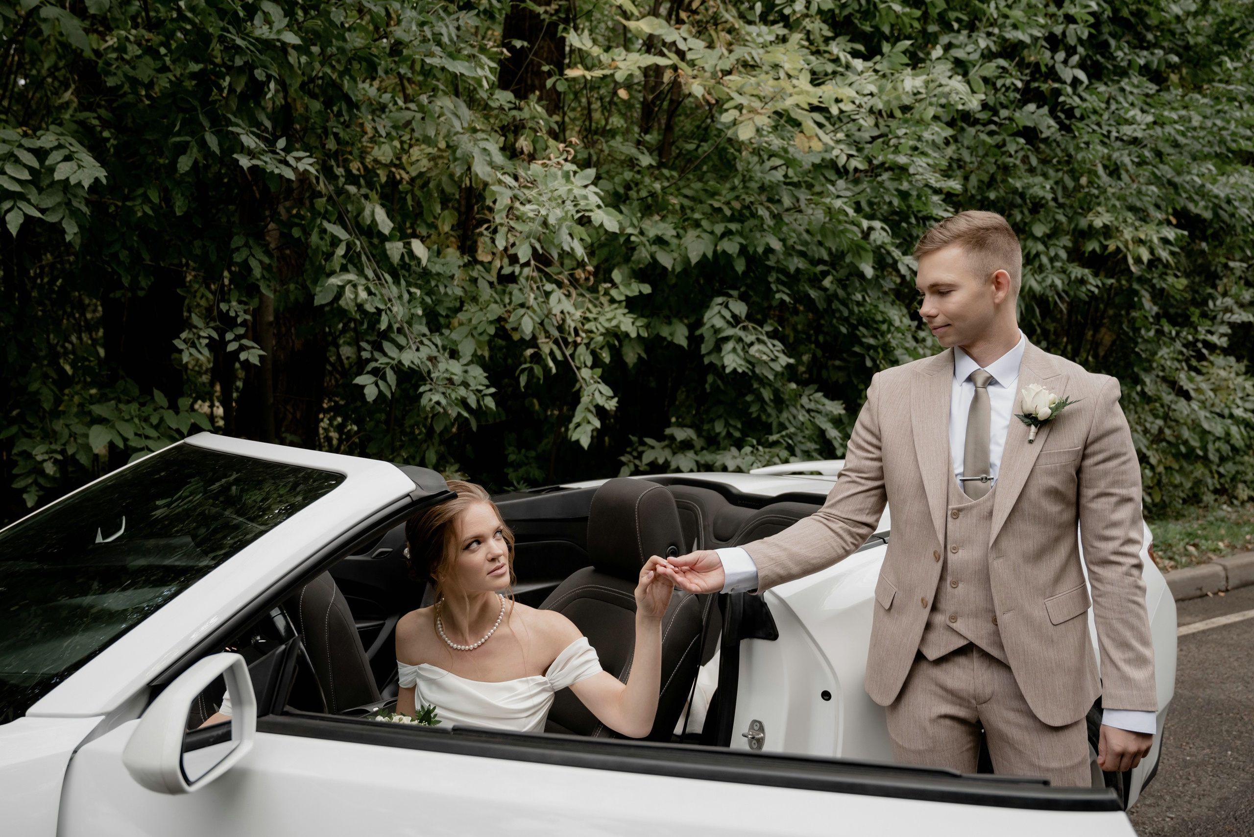 Выездная регистрация брака в парке Кусково. Свадебный и семейный фотограф в Москве Светлана Зоткина