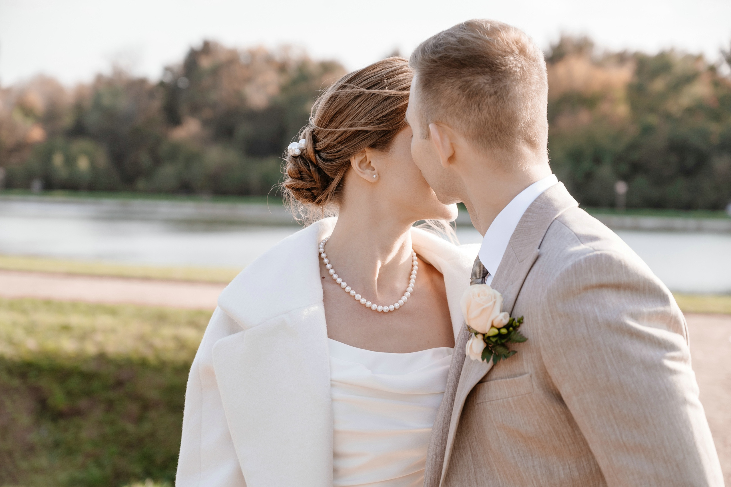 Выездная регистрация брака в парке Кусково. Свадебный и семейный фотограф в Москве Светлана Зоткина