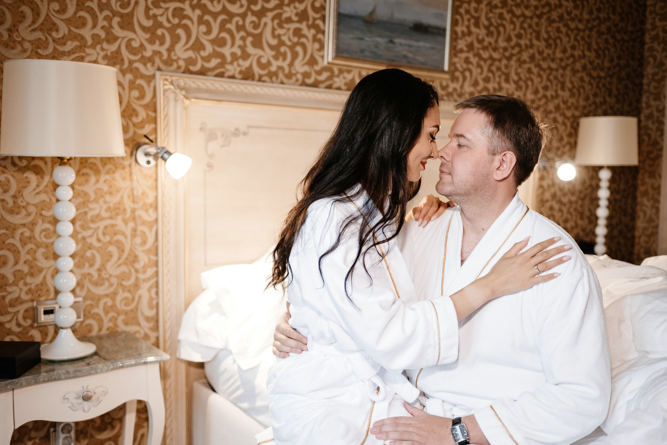 Сборы жениха и невесты в отеле Radisson Collection Hotel. Свадебный и семейный фотограф в Москве Светлана Зоткина