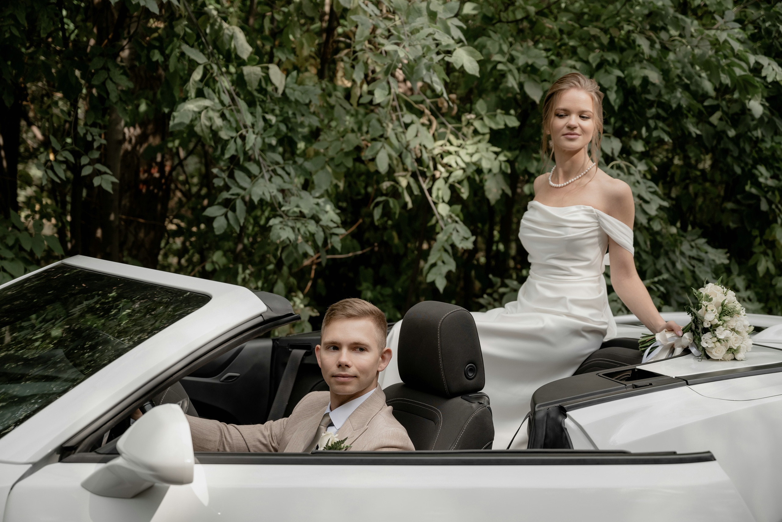 Выездная регистрация брака в парке Кусково. Свадебный и семейный фотограф в Москве Светлана Зоткина