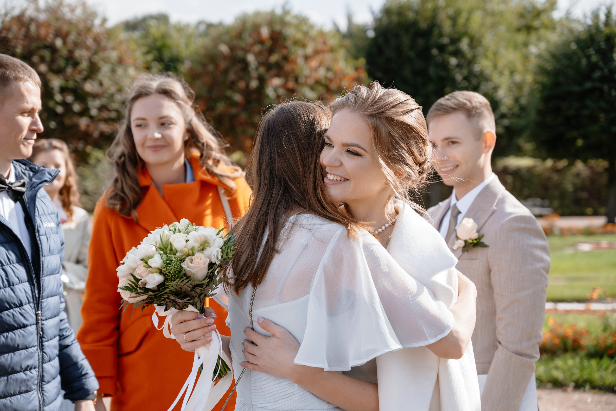 Выездная регистрация брака в парке Кусково. Свадебный и семейный фотограф в Москве Светлана Зоткина