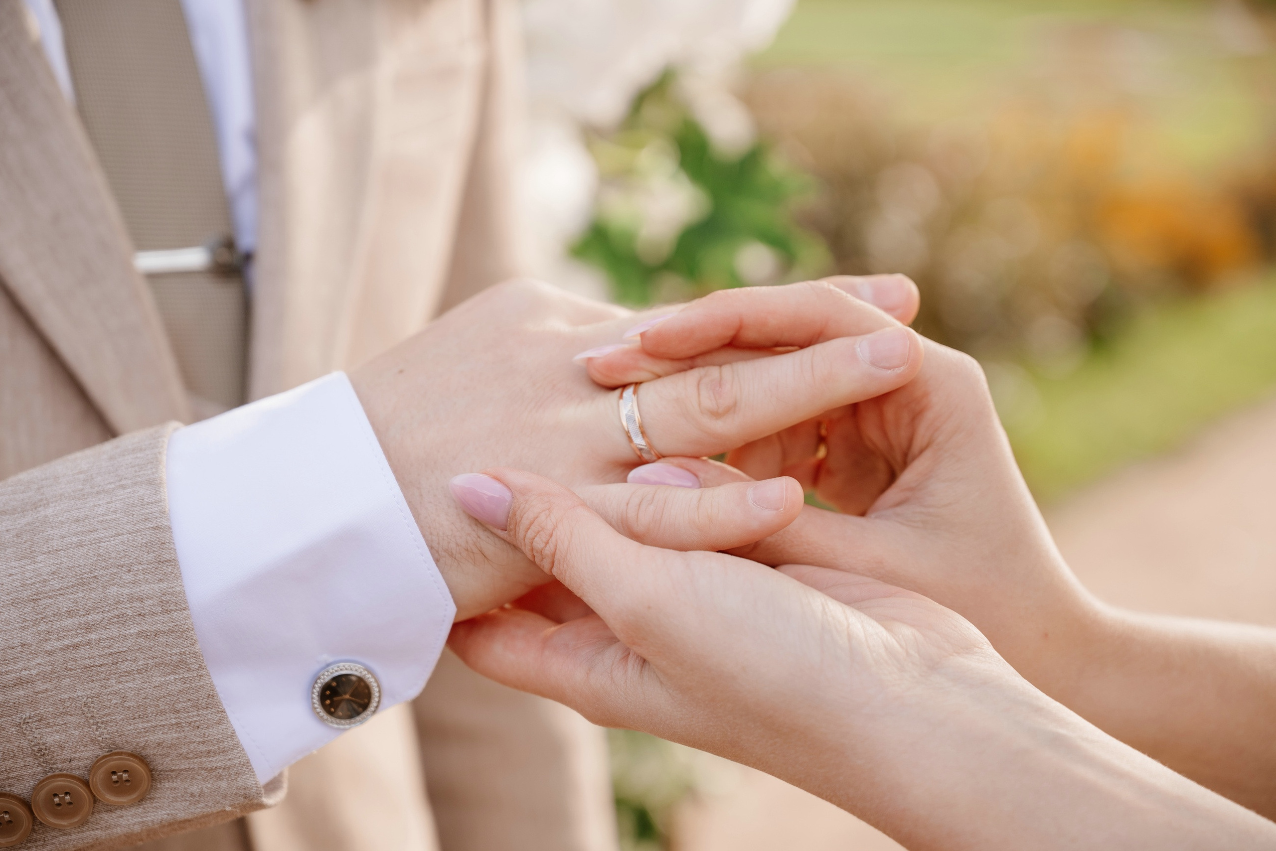Выездная регистрация брака в парке Кусково. Свадебный и семейный фотограф в Москве Светлана Зоткина