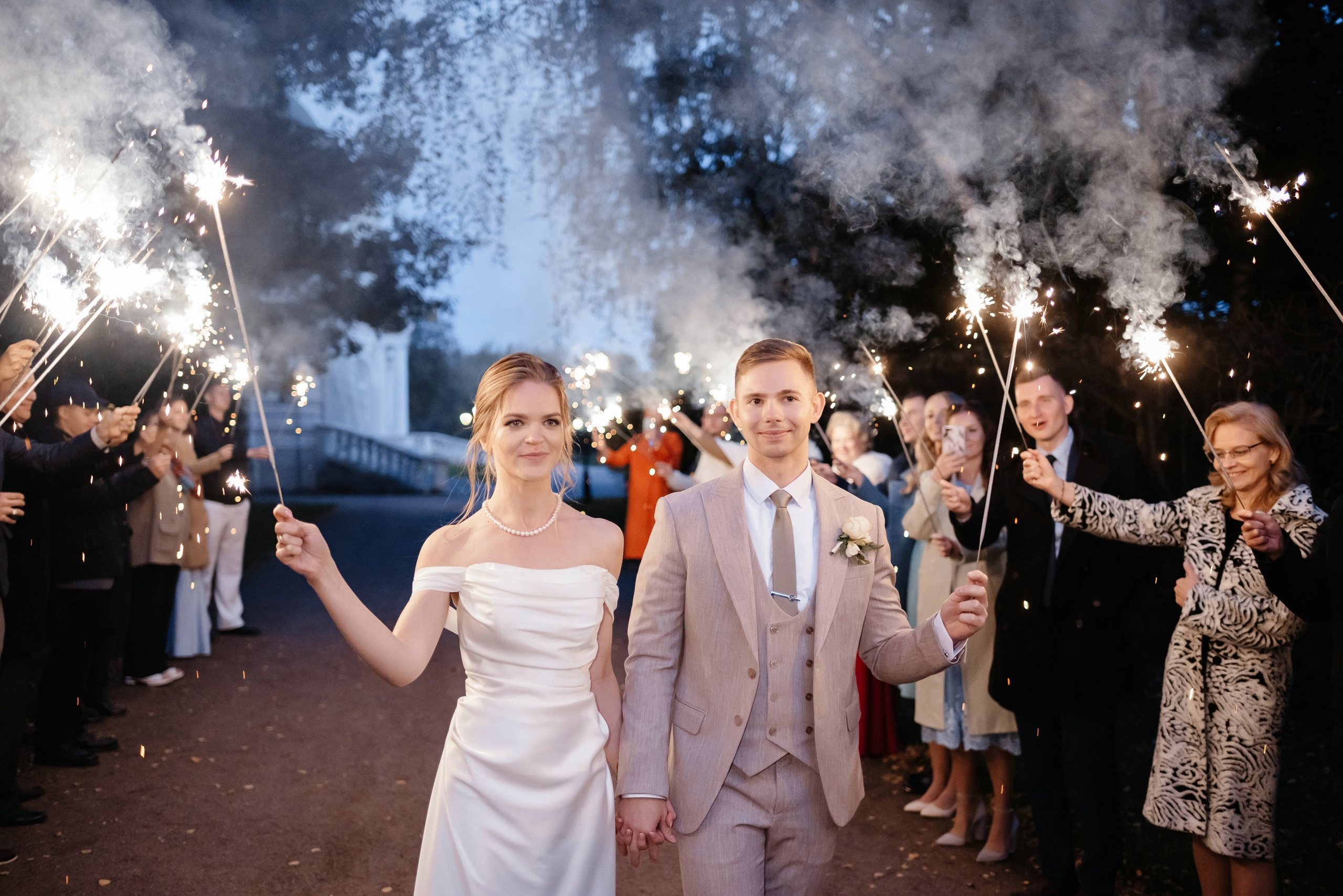 Выездная регистрация брака в парке Кусково. Свадебный и семейный фотограф в Москве Светлана Зоткина