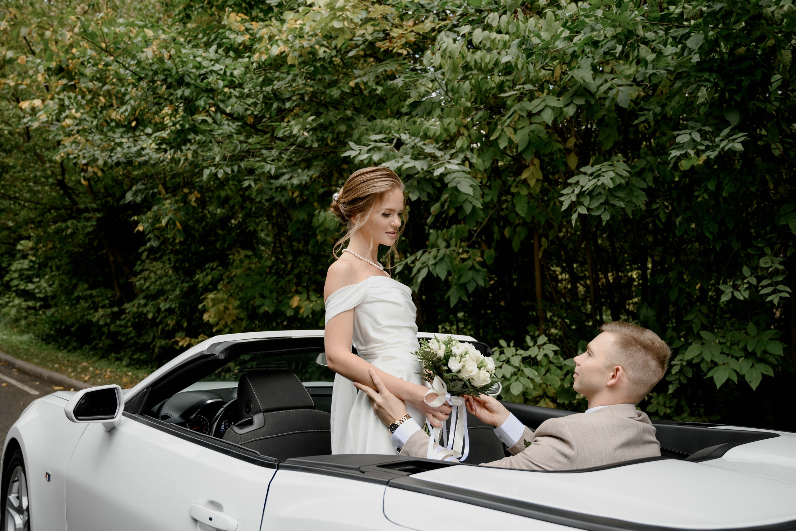 Выездная регистрация брака в парке Кусково. Свадебный и семейный фотограф в Москве Светлана Зоткина