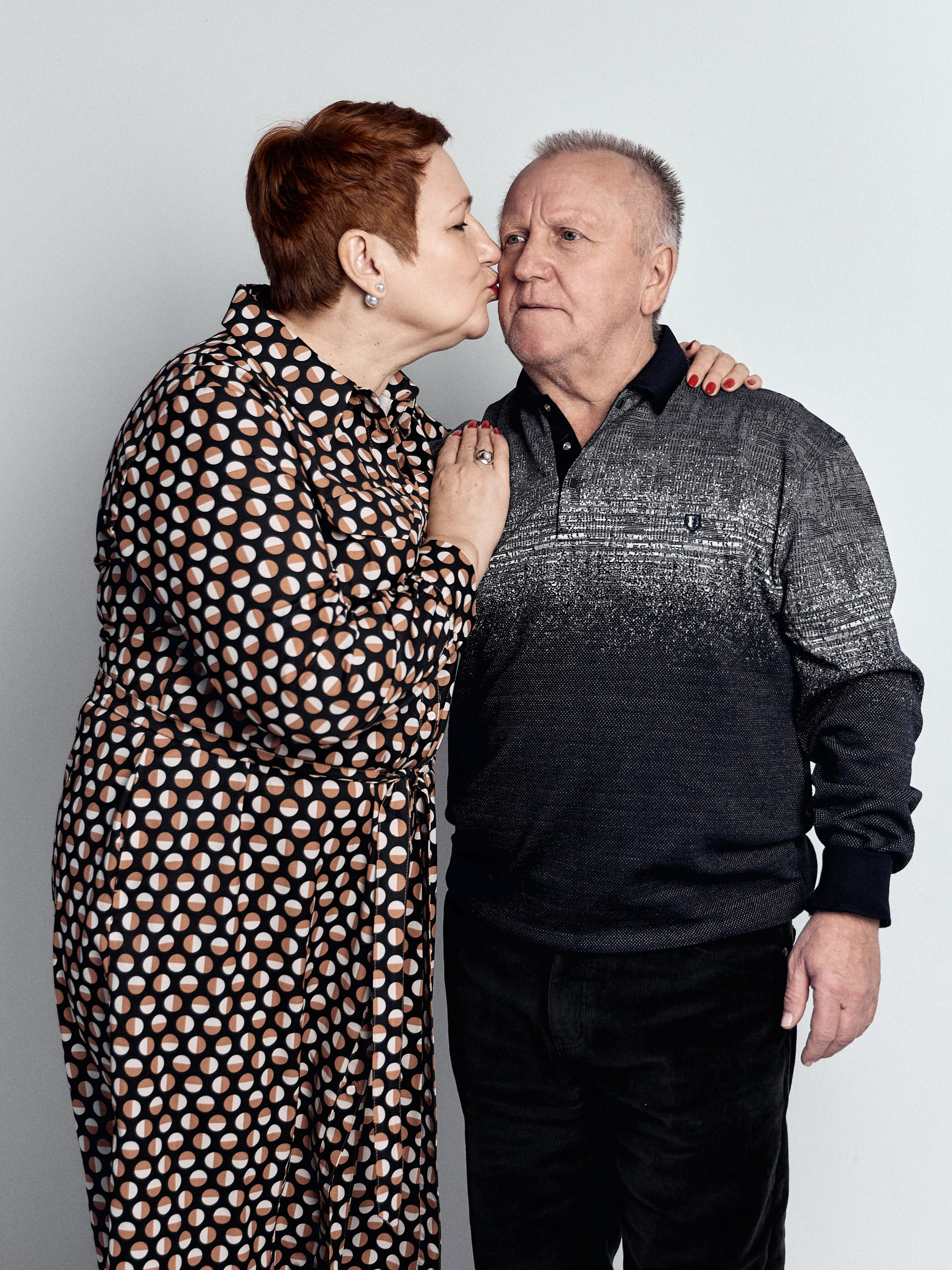 Вера с родителями. Фотограф Мария Мазунина