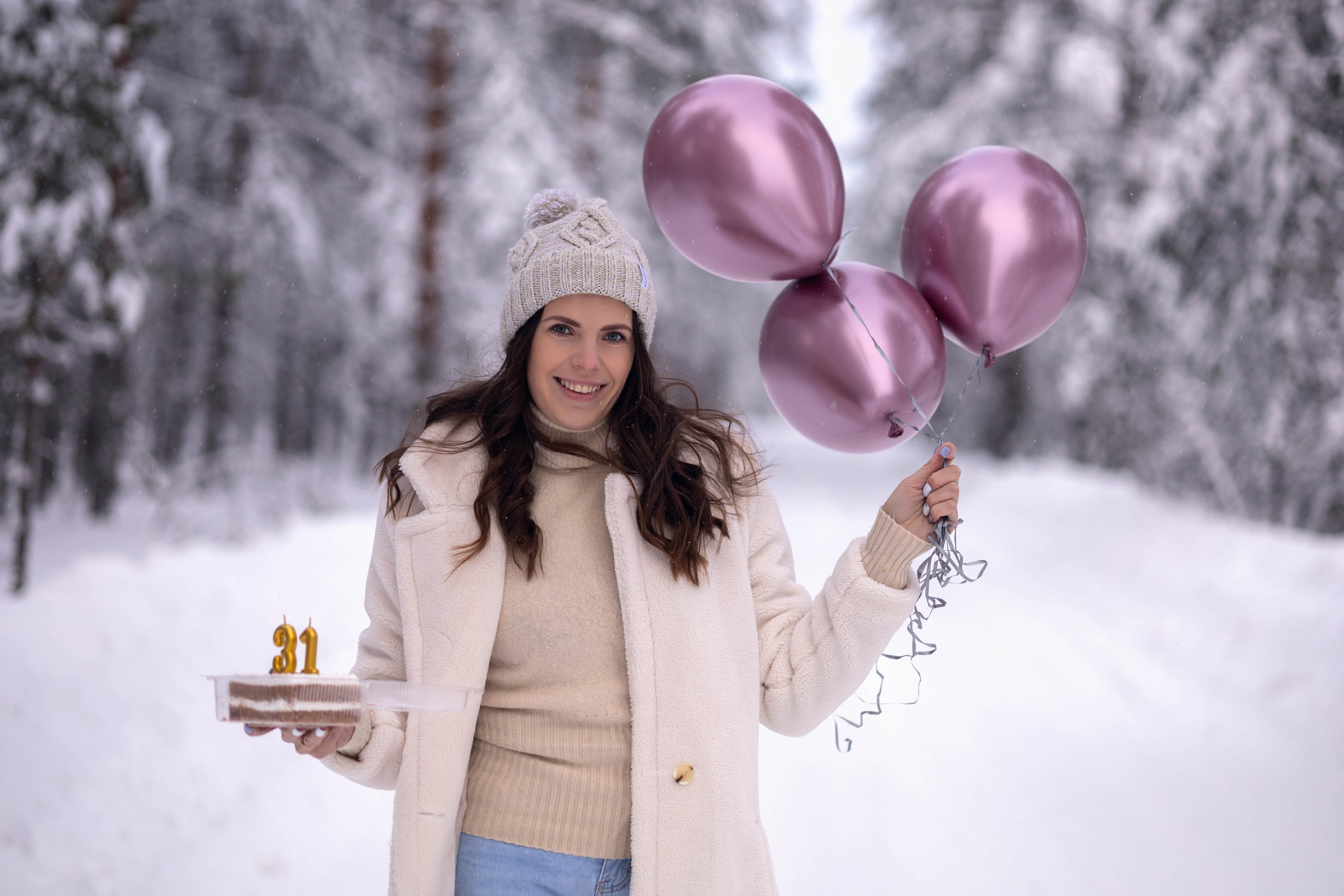 Зимняя фотосессия. Женский и семейный фотограф в Москве Ирина Вертебная