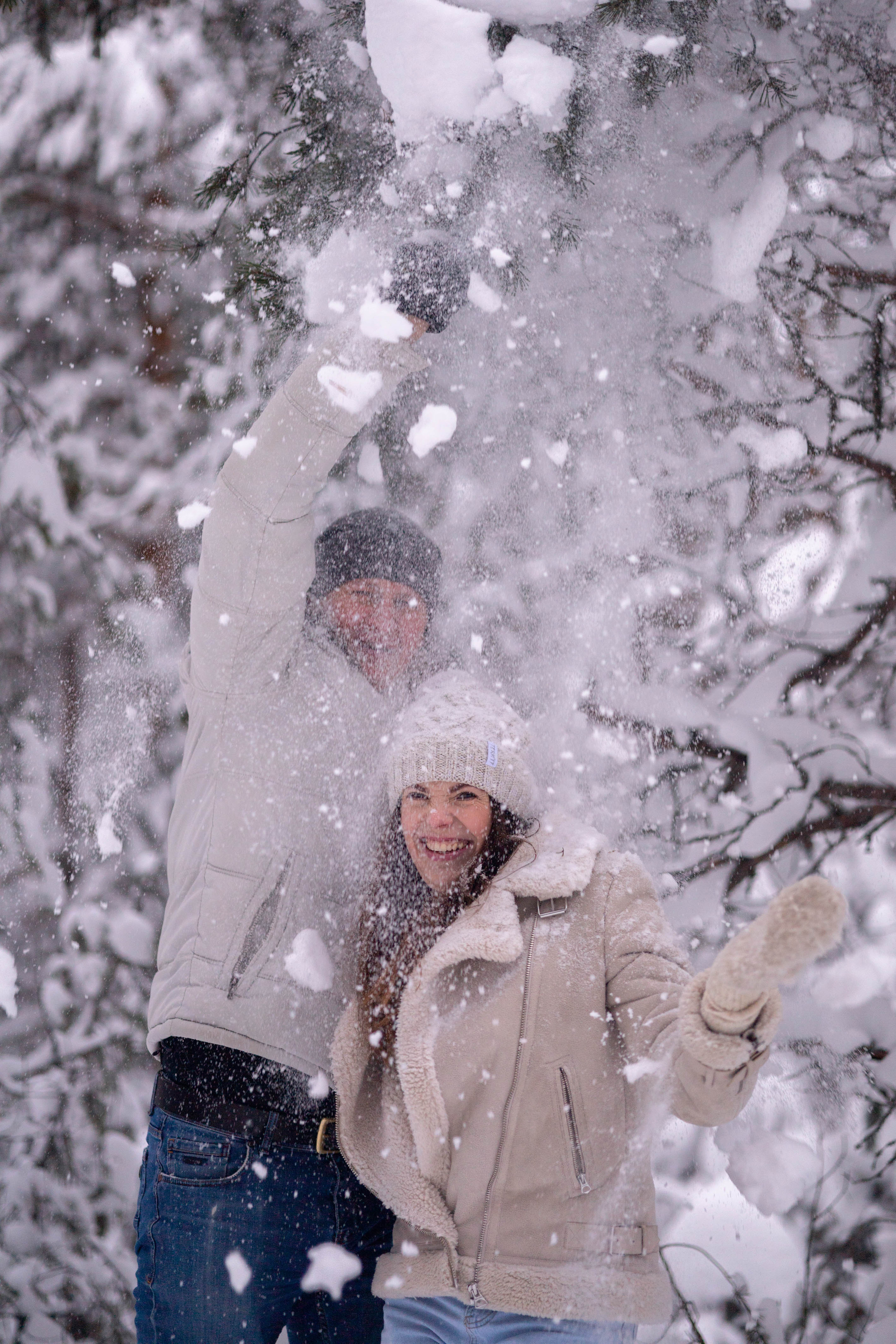 Зимняя фотосессия. Женский и семейный фотограф в Москве Ирина Вертебная
