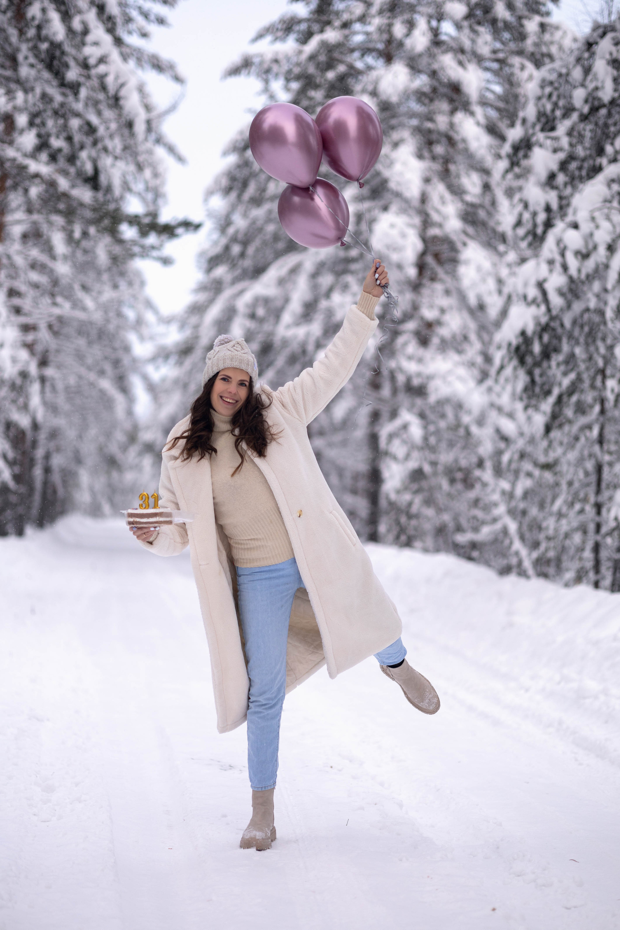 Зимняя фотосессия. Женский и семейный фотограф в Москве Ирина Вертебная