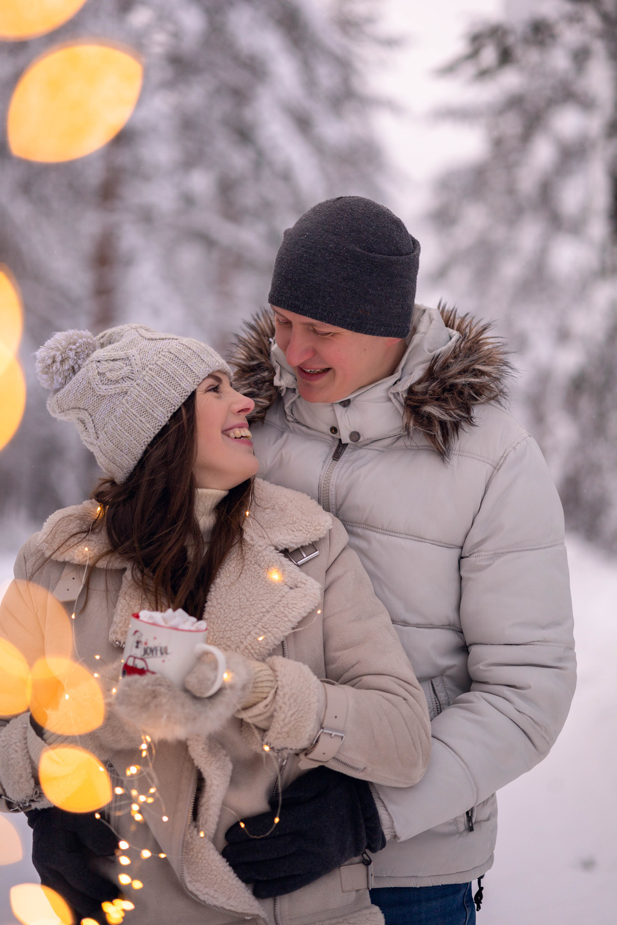 Зимняя фотосессия. Женский и семейный фотограф в Москве Ирина Вертебная
