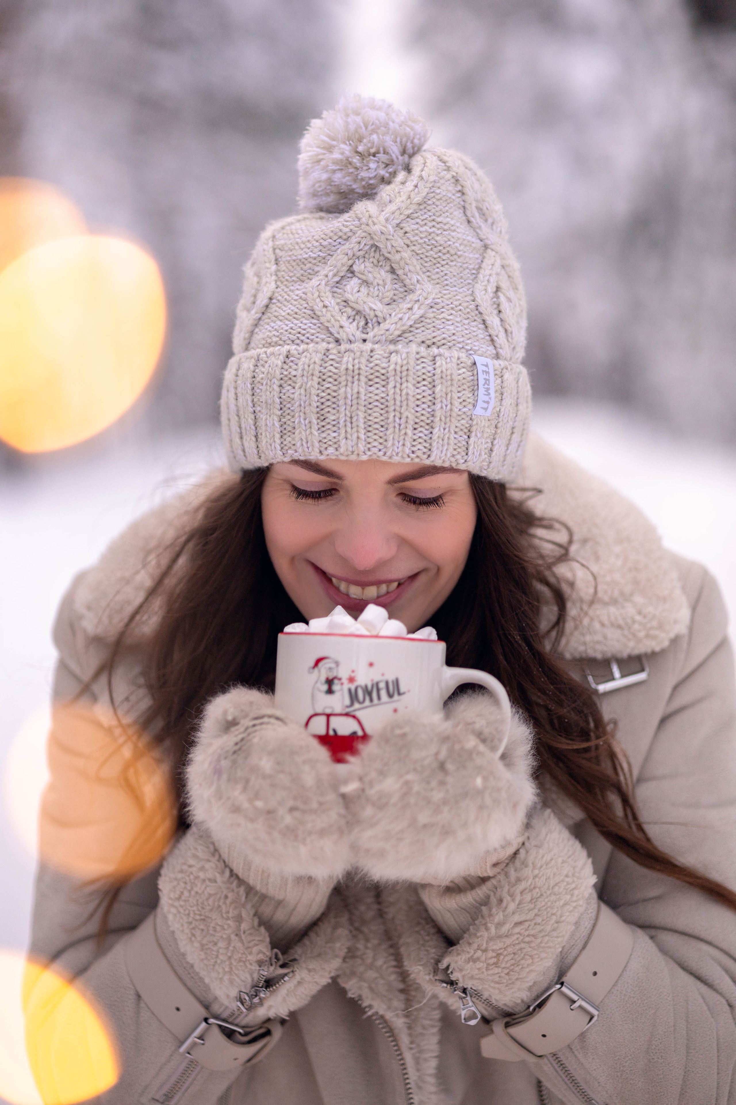 Зимняя фотосессия. Женский и семейный фотограф в Москве Ирина Вертебная